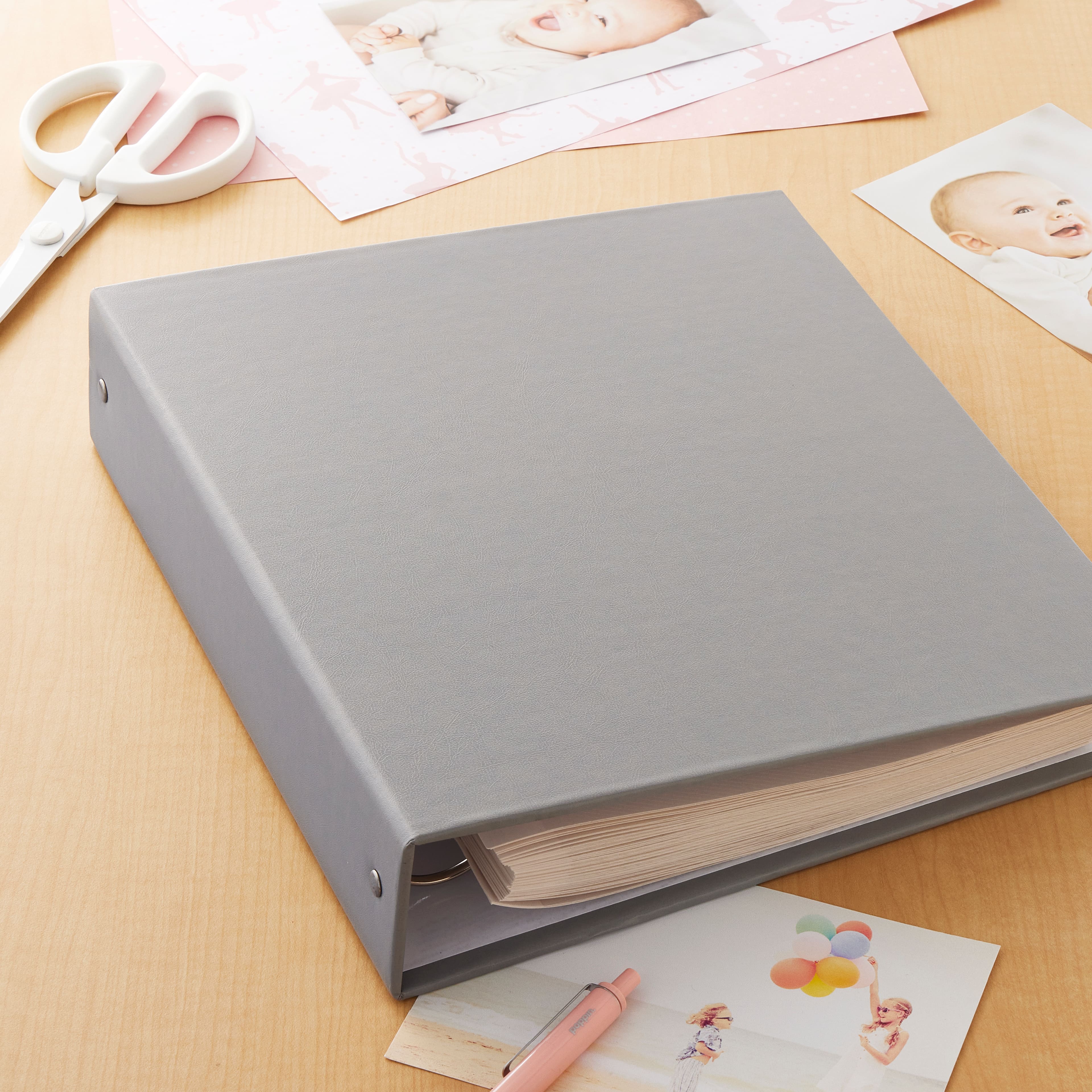 6 Pack: Gray Magnetic Photo Album by Recollections™
