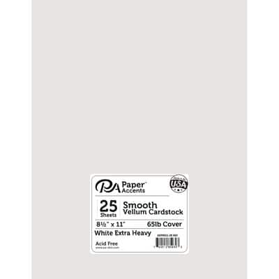 PA Paper™ Accents Cover White 8.5