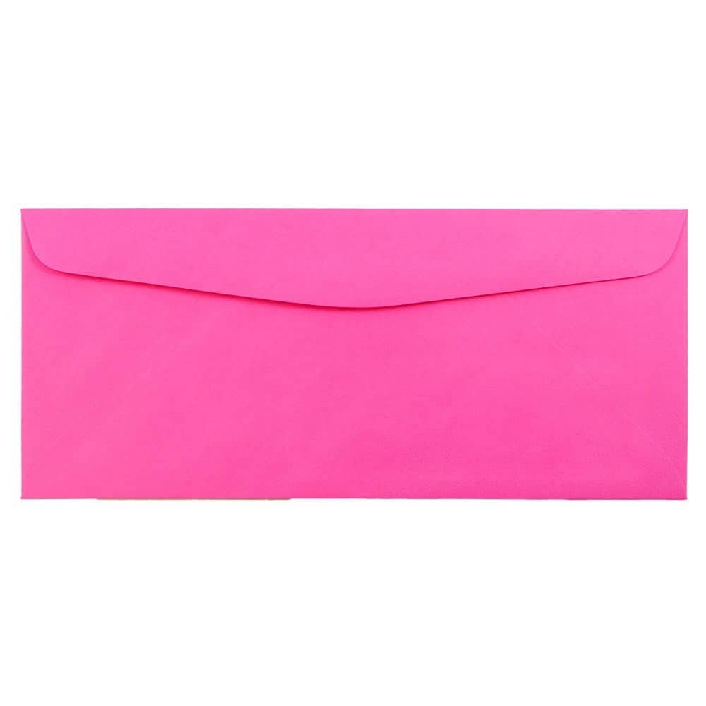 JAM Paper 4&#x22; x 9.5&#x22; Colored Business Window Envelopes, 50ct.