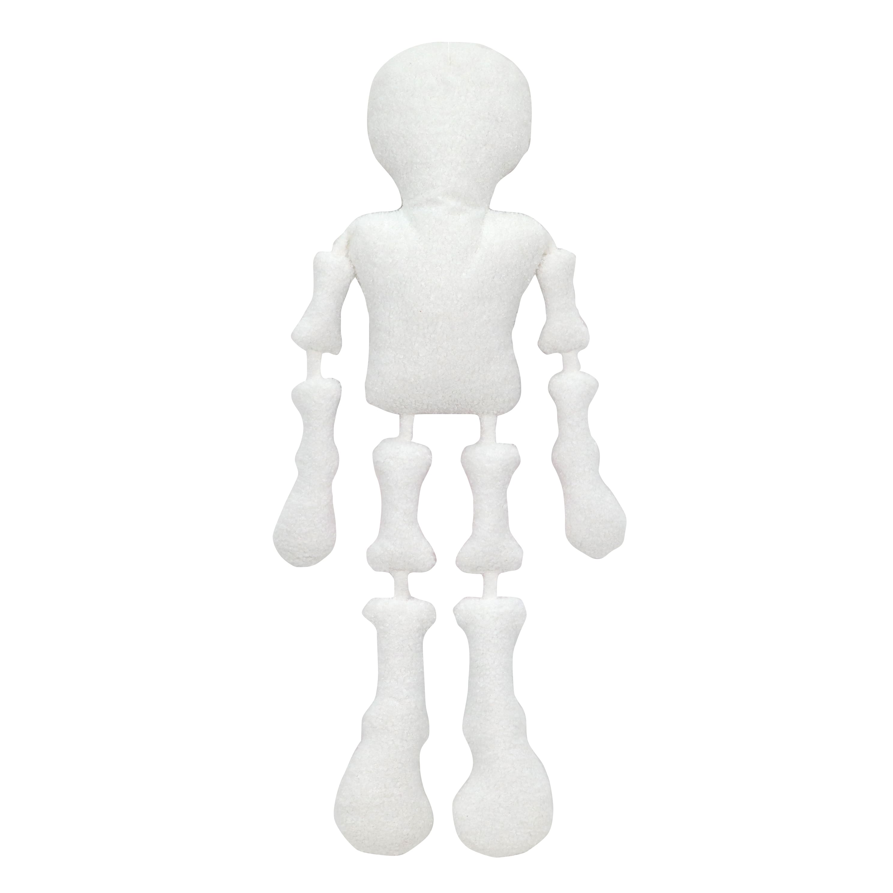 11&#x22; x 35&#x22; Skeleton Plush D&#xE9;cor by Ashland&#xAE;