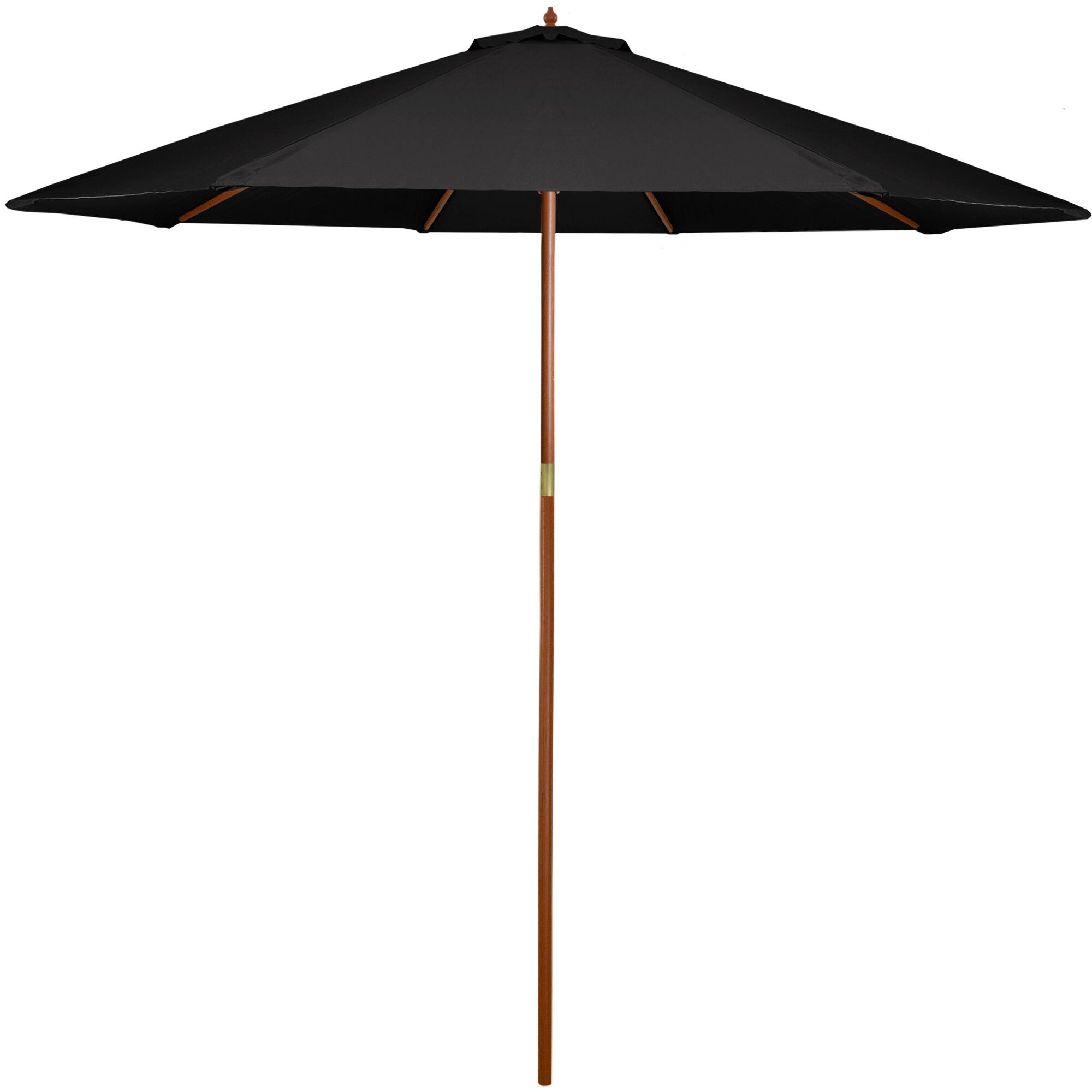 8.5ft. Outdoor Patio Market Umbrella with Wooden Pole