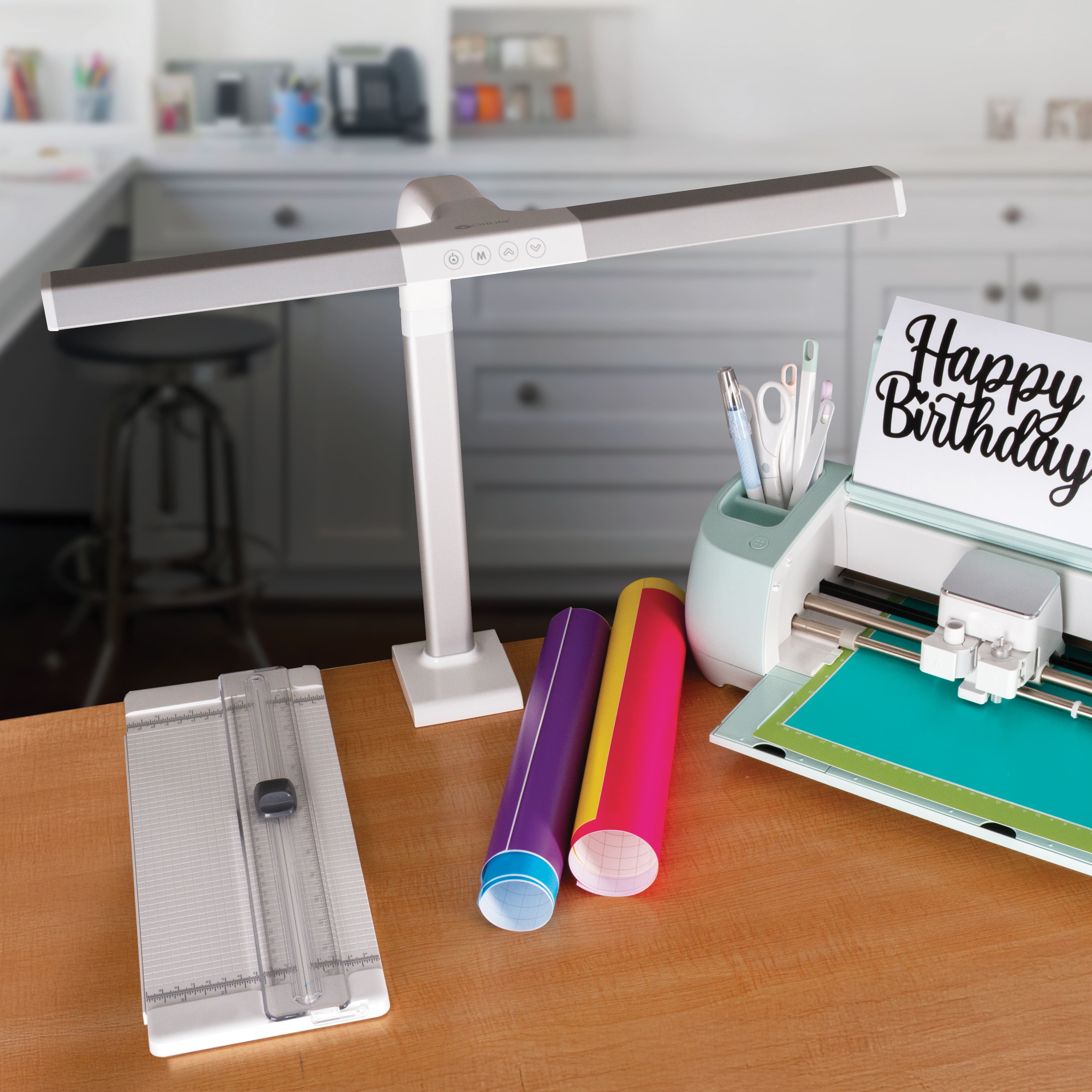 OttLite® Extra Wide Area LED Clamp Lamp