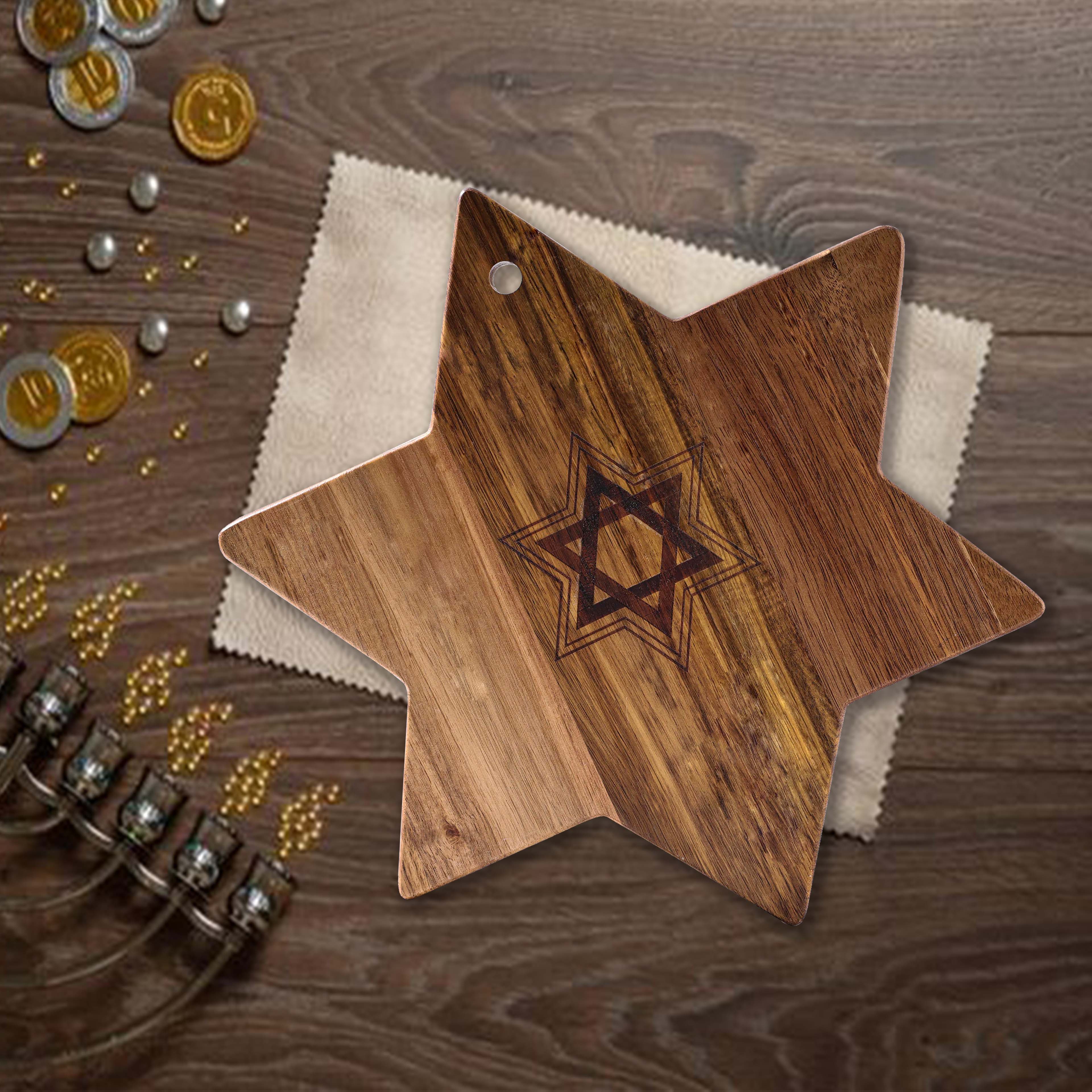 11.8&#x22; Star of David Cheese Board by Ashland&#xAE;