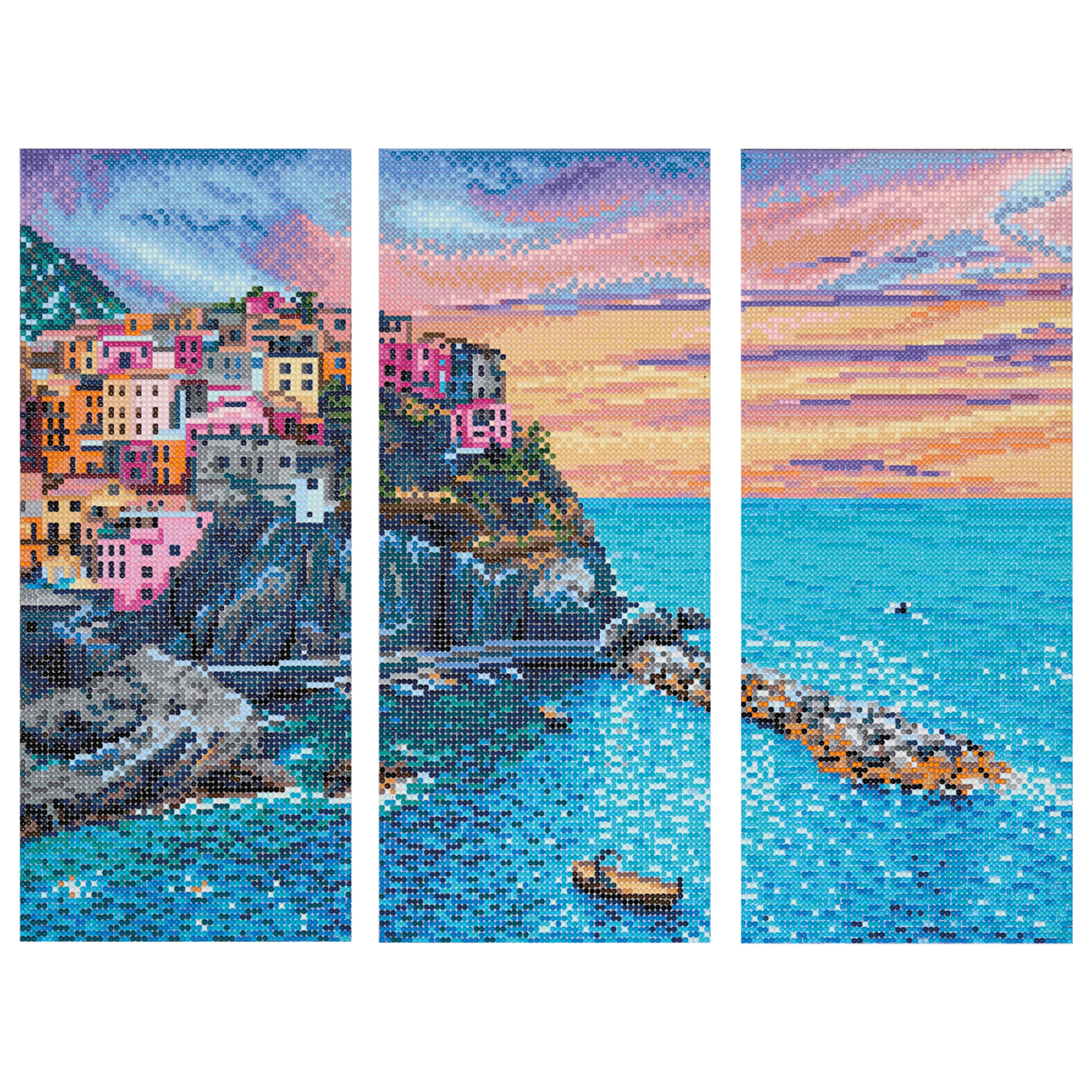 Coast 3-Panel Diamond Art Kit by Make Market®