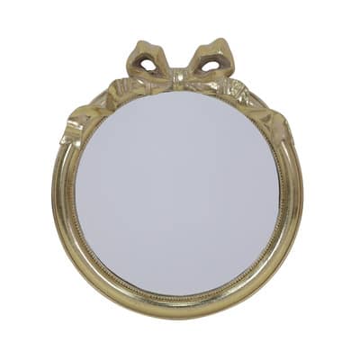 14" Gold Bow Wall Mirror by Ashland®