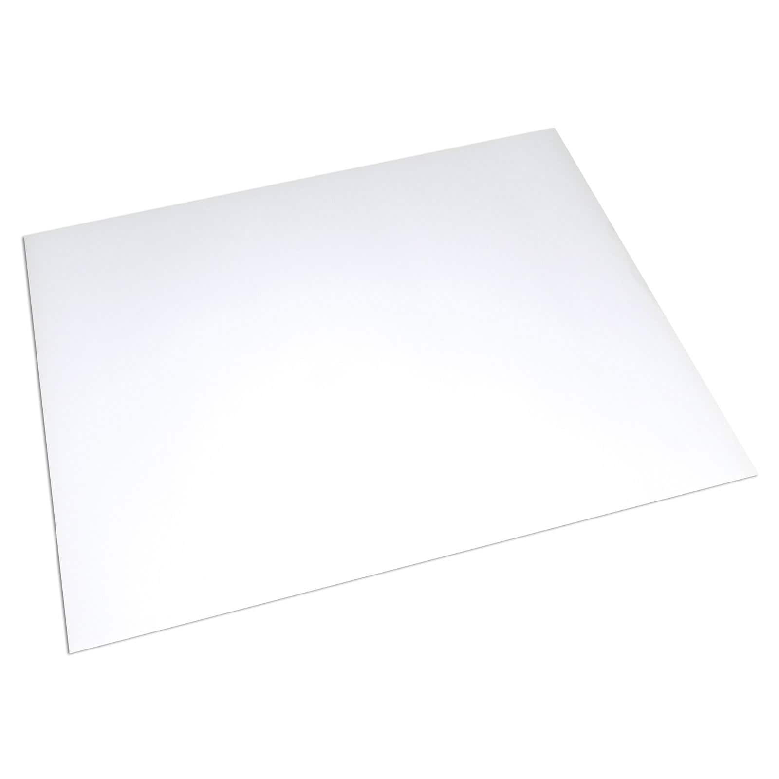 UCreate® 22" x 28" White Poster Board, 50 Sheets