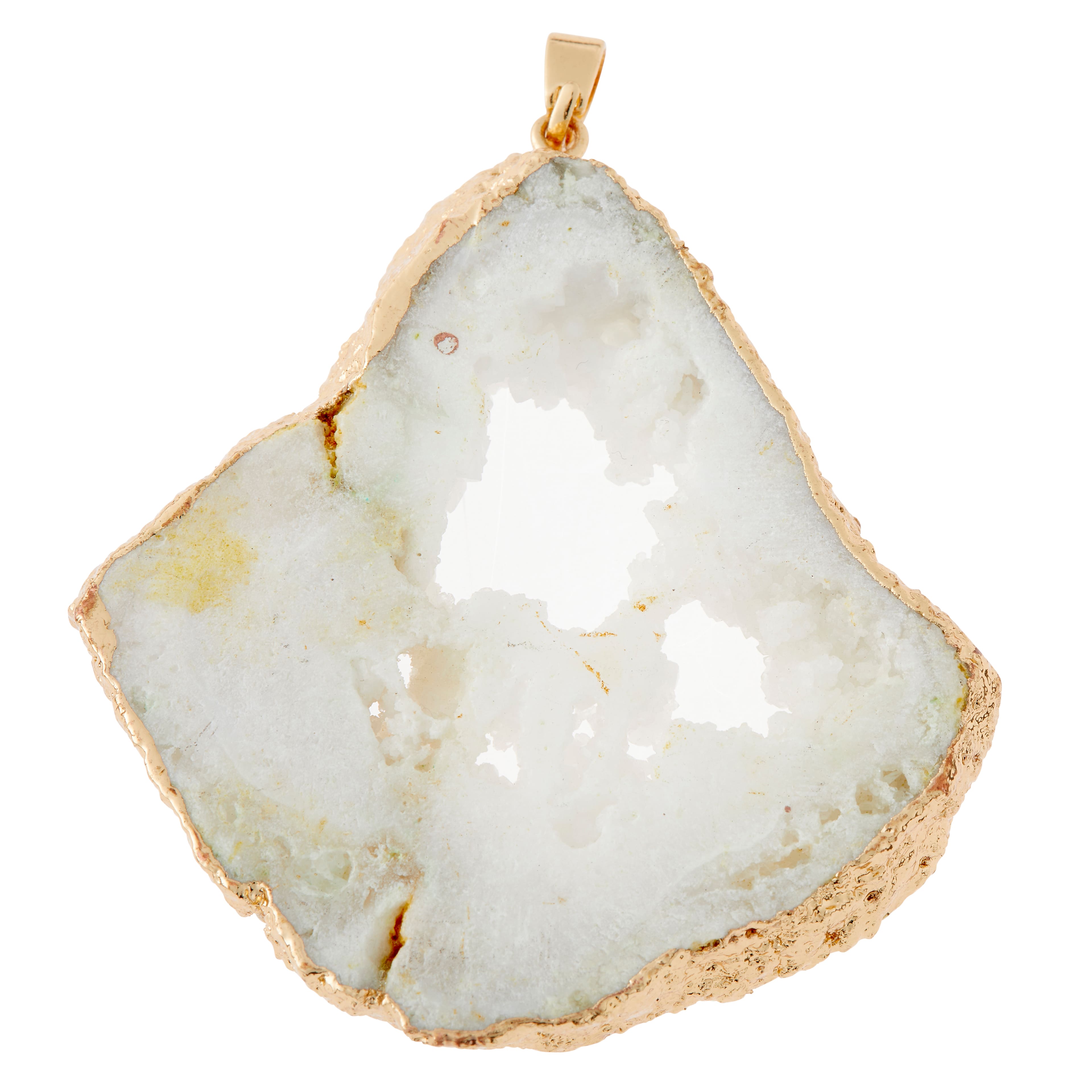 Signature Color Shop White Druzy Quartz Pendant By Bead Landing™