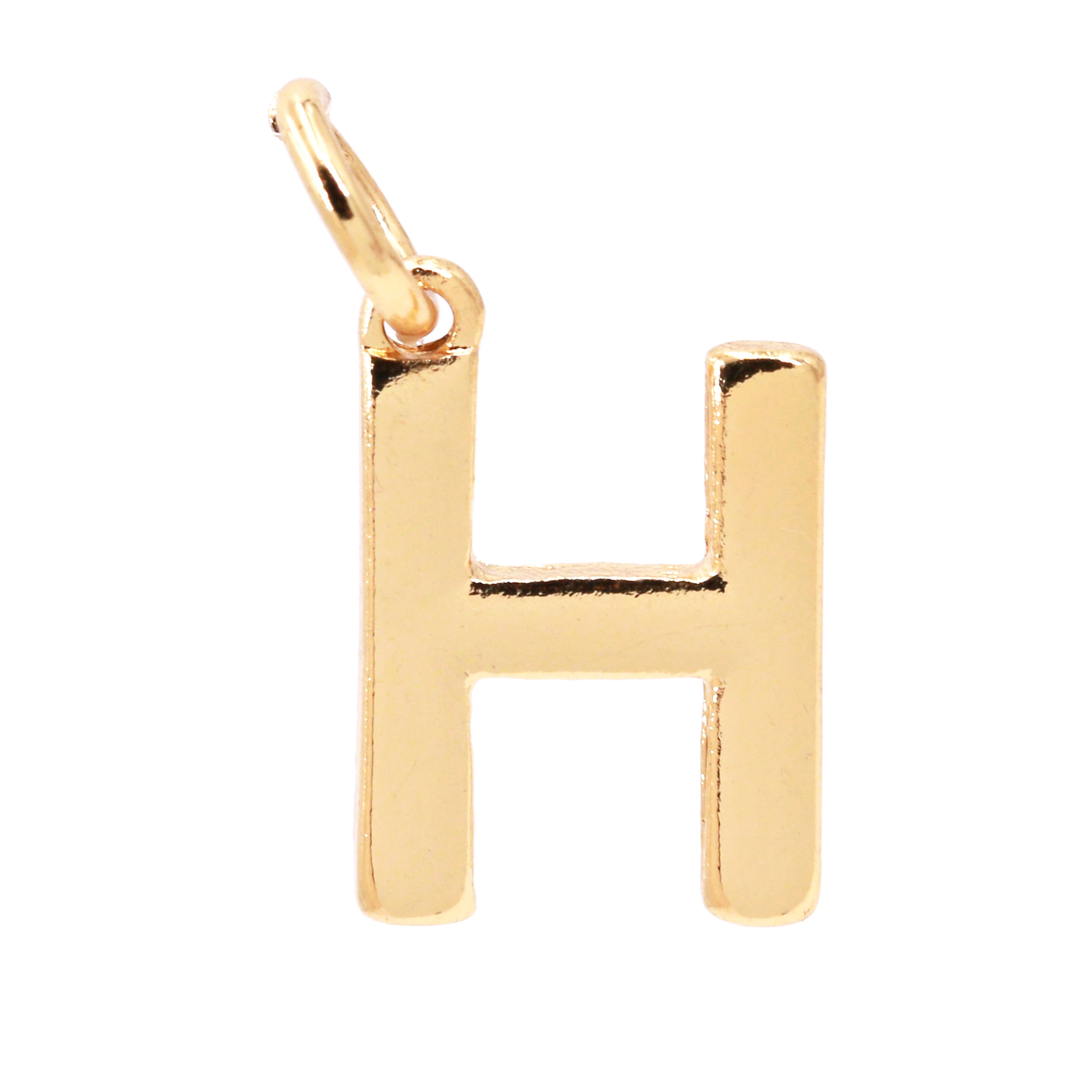 14K Gold Plated Letter Charm by Bead Landing&#x2122;