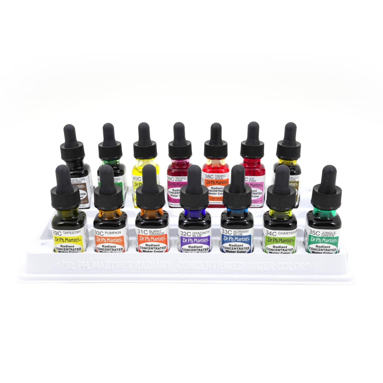 Dr. Ph. Martin's® Radiant Concentrated Watercolor Set C