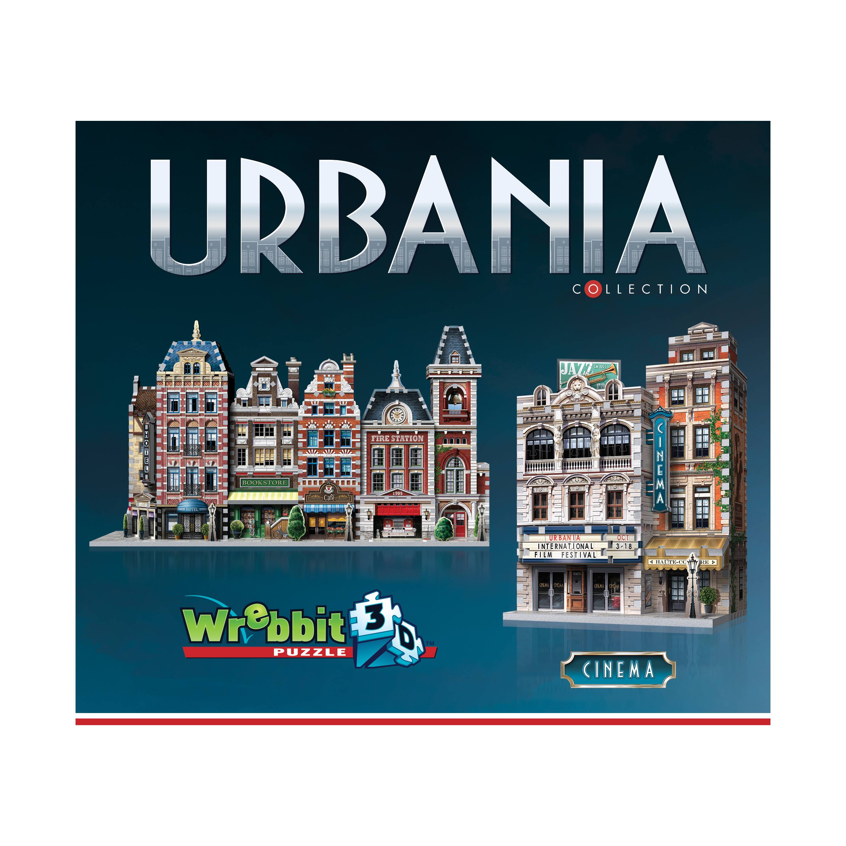 Urbania Collection - Cinema 3D Puzzle: 300 Pcs