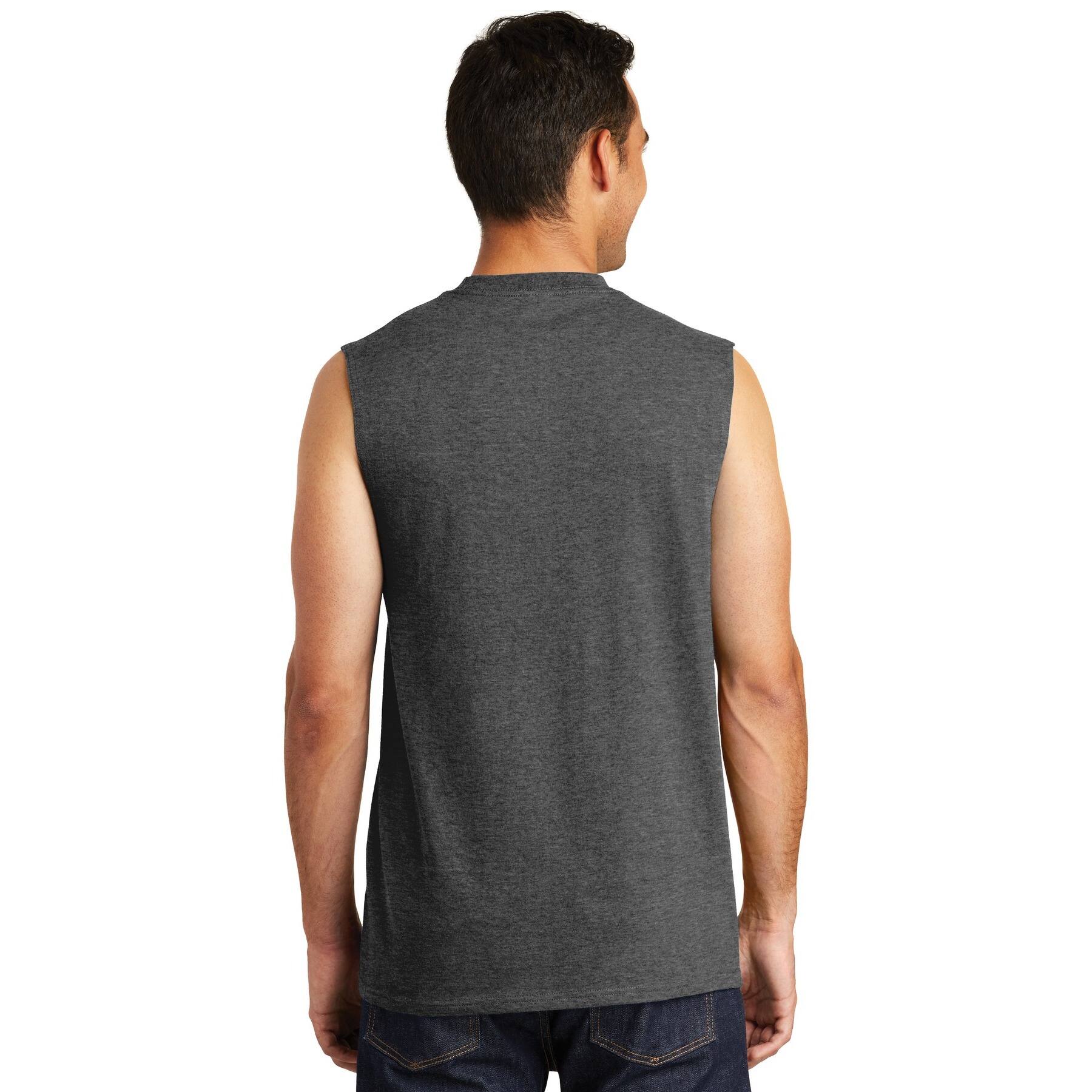 Port & Company® Men's Core Cotton Sleeveless T-Shirt