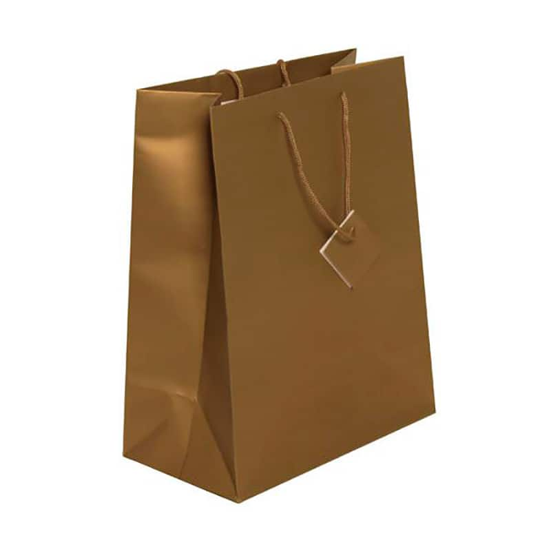 JAM Paper X-Large Black Matte Gift Bags, 100ct.