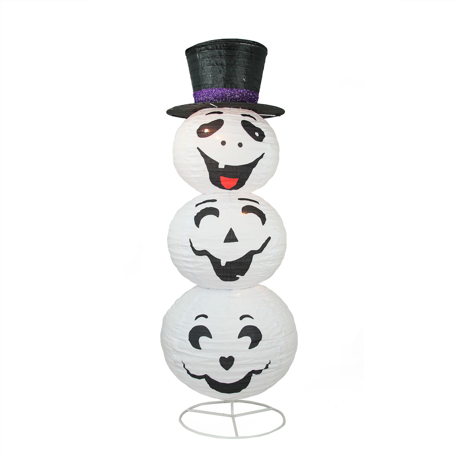3.6ft. Lighted Ghost Trio Outdoor Halloween Decoration