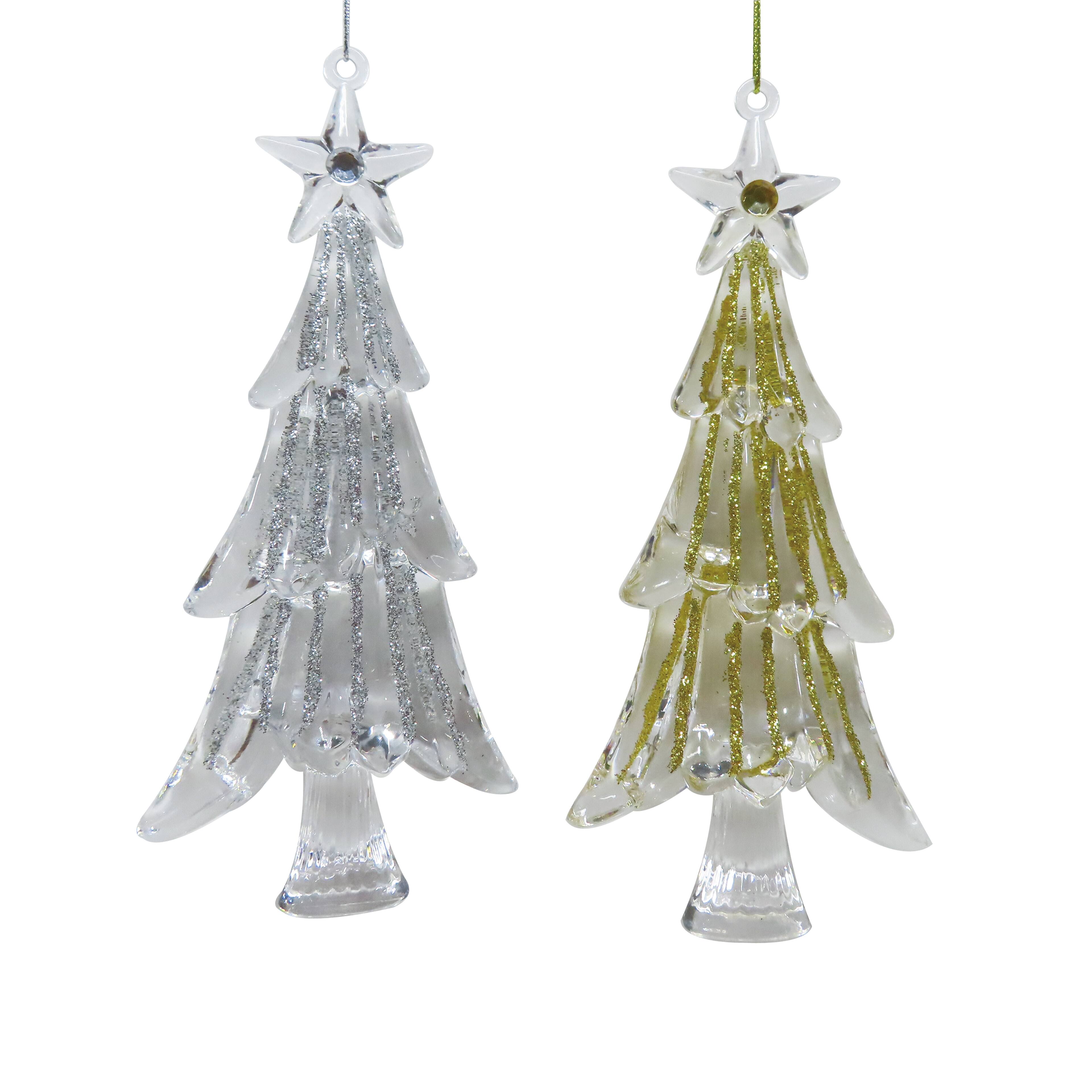 Assortiment d&#x2019;ornements en forme de sapin de No&#xEB;l de 17,7&#xA0;cm d&#x2019;Ashland