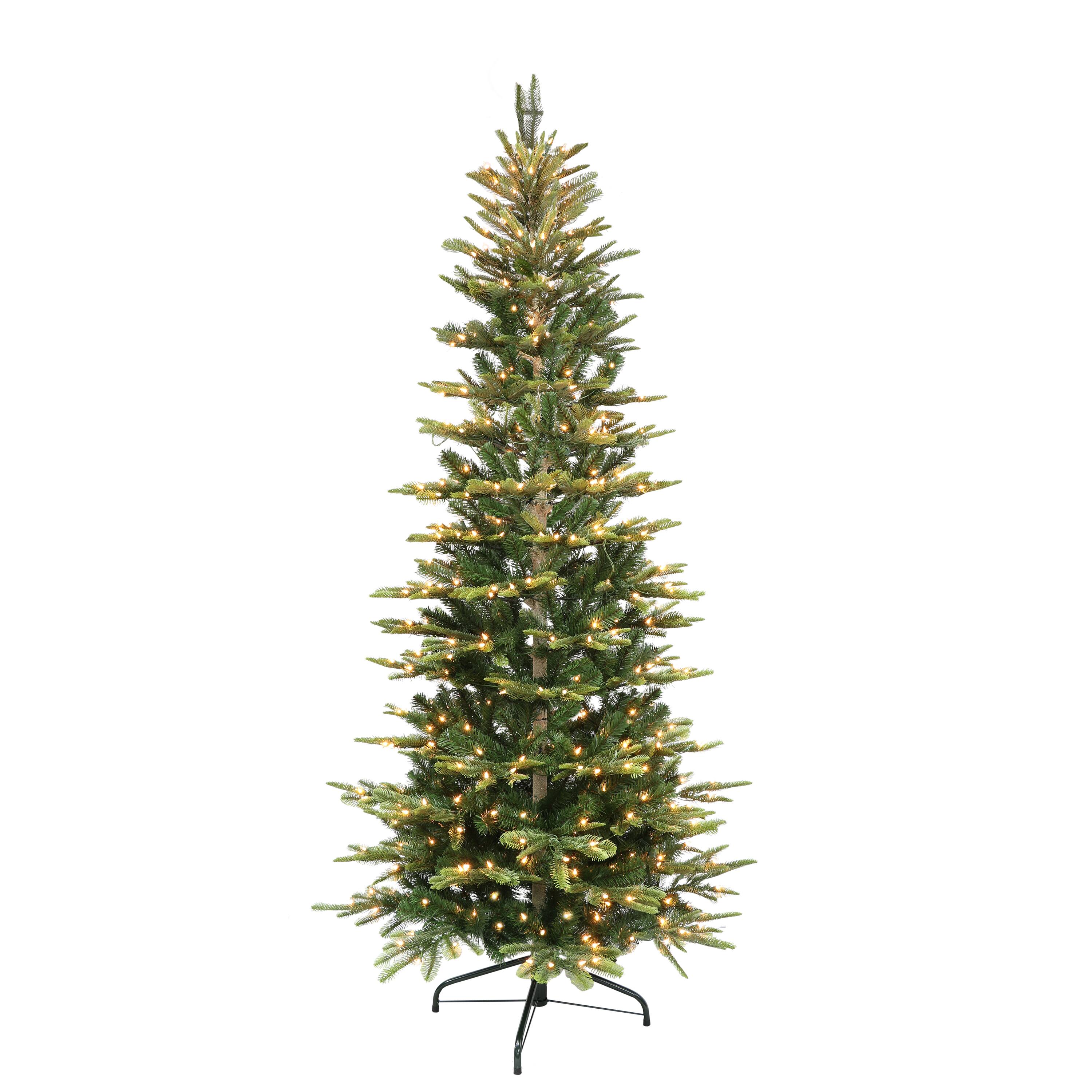 slim christmas tree 7.5 ft