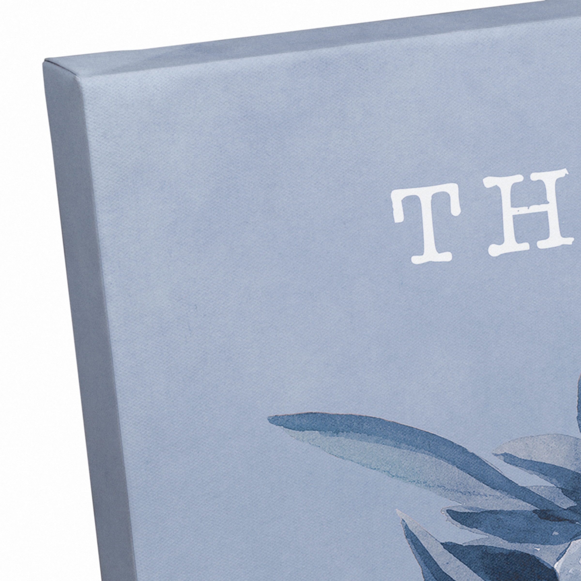 Thankful Teapot With Flowers Canvas Wall Art