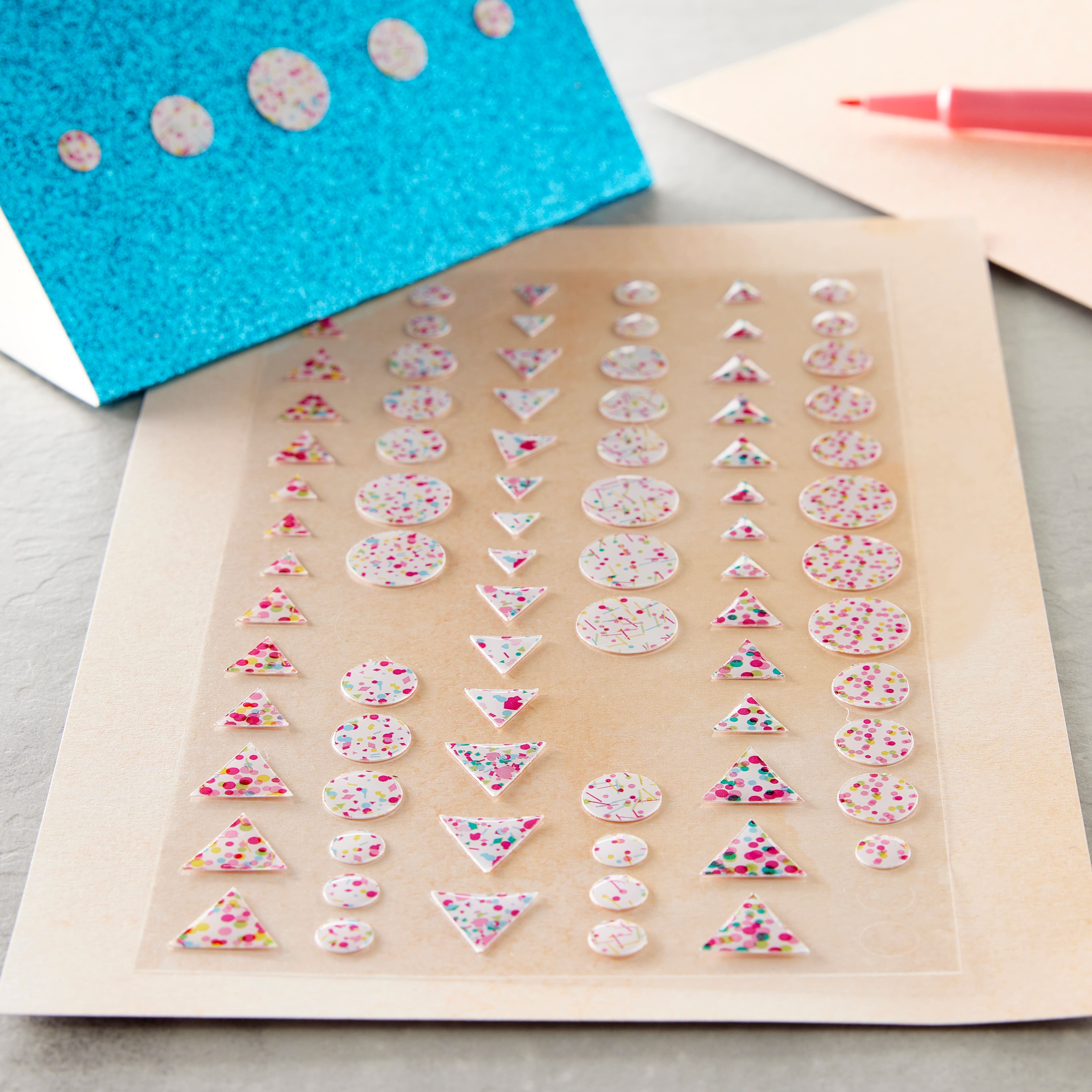 Confetti Shapes Dimensional Stickers by Recollections&#x2122;