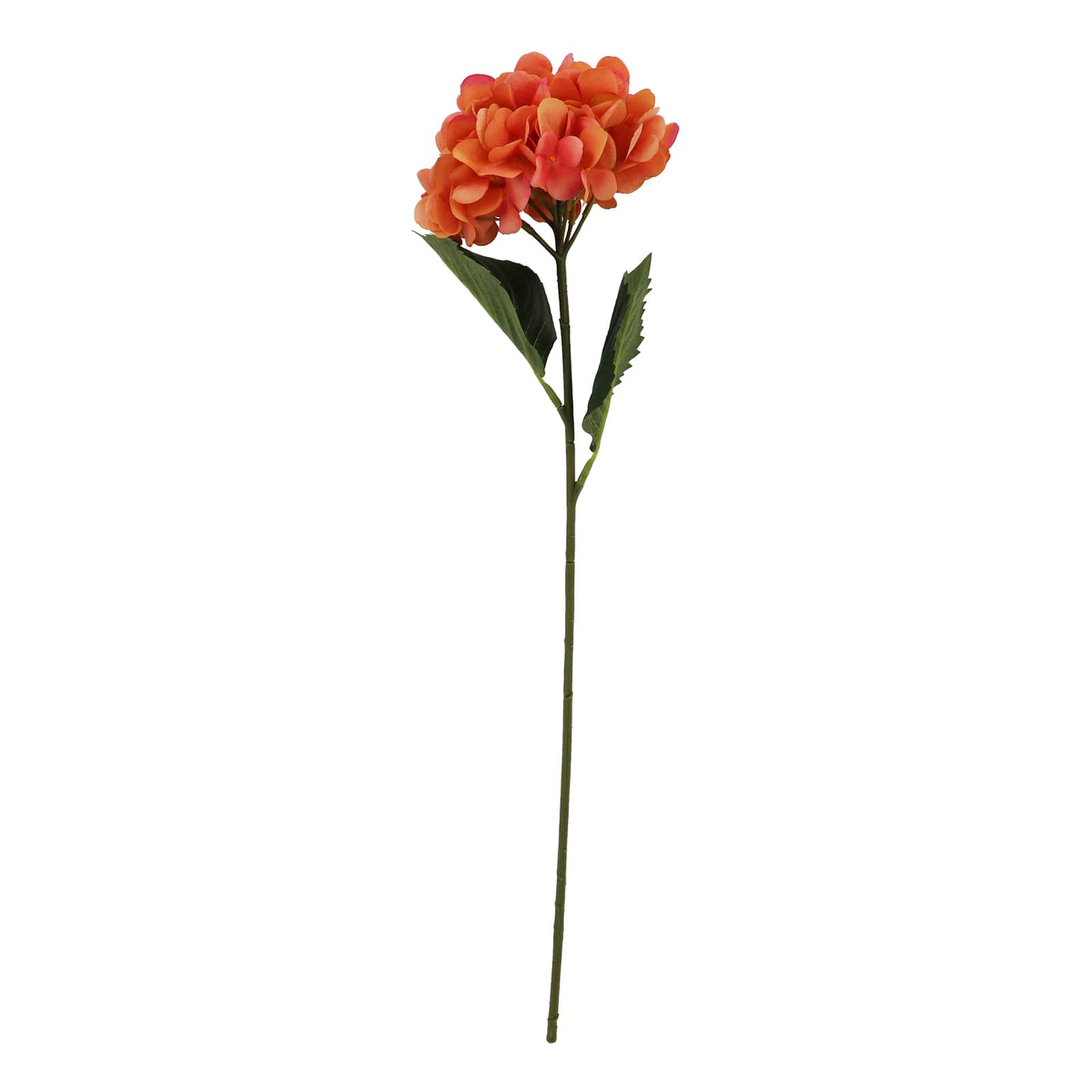 27" Orange Hydrangea Real Touch Stem by Ashland®