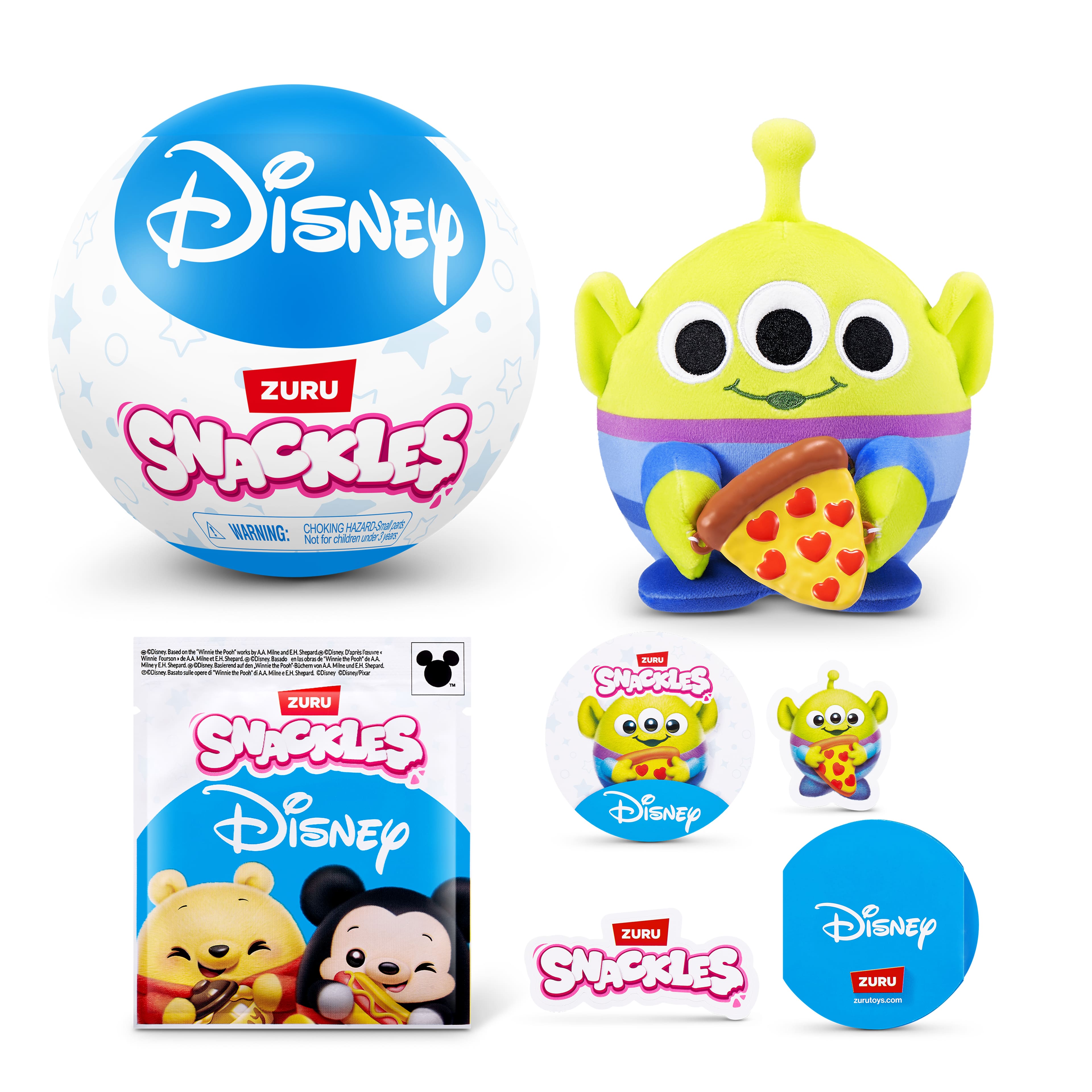 Snackles Disney&#xAE; 5&#x22; Plushie Blind Pack