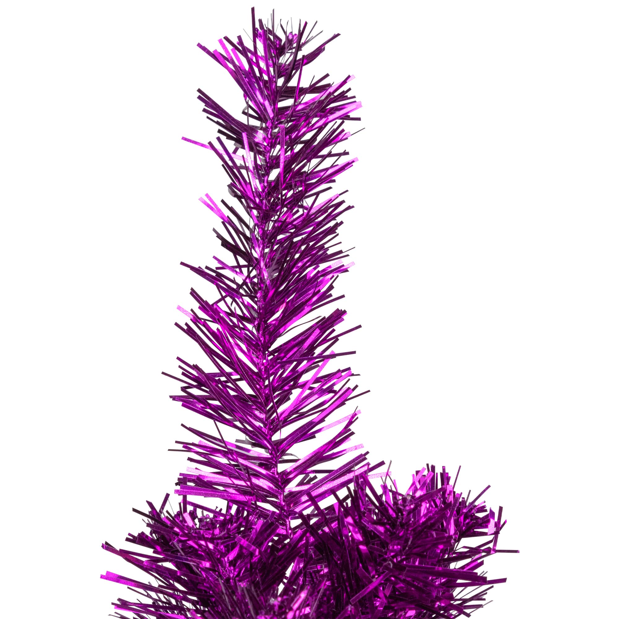 7ft. Unlit Purple Artificial Christmas Tree