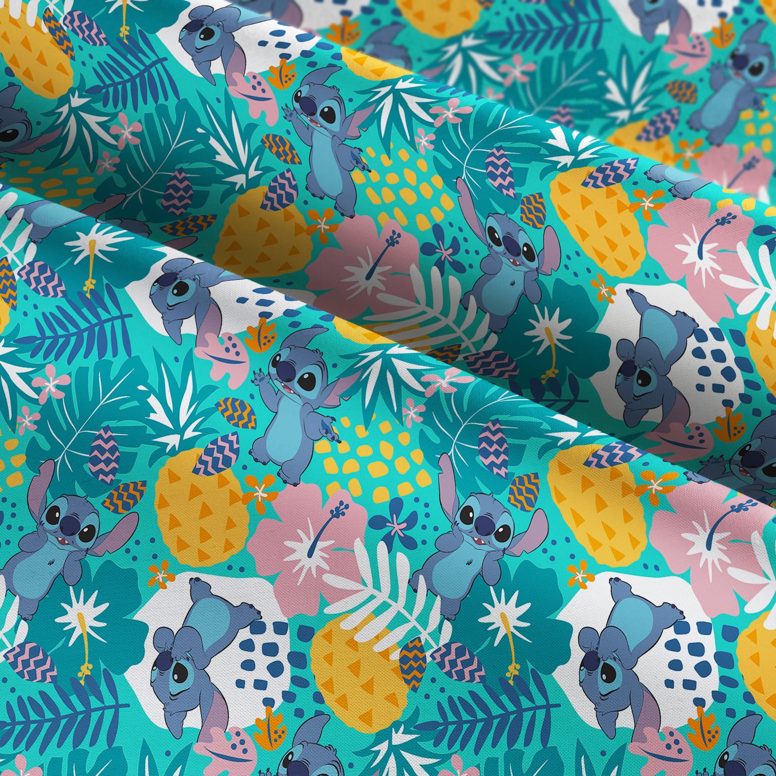 Springs Creative Disney® Stitch in the Jungle Cotton Fabric