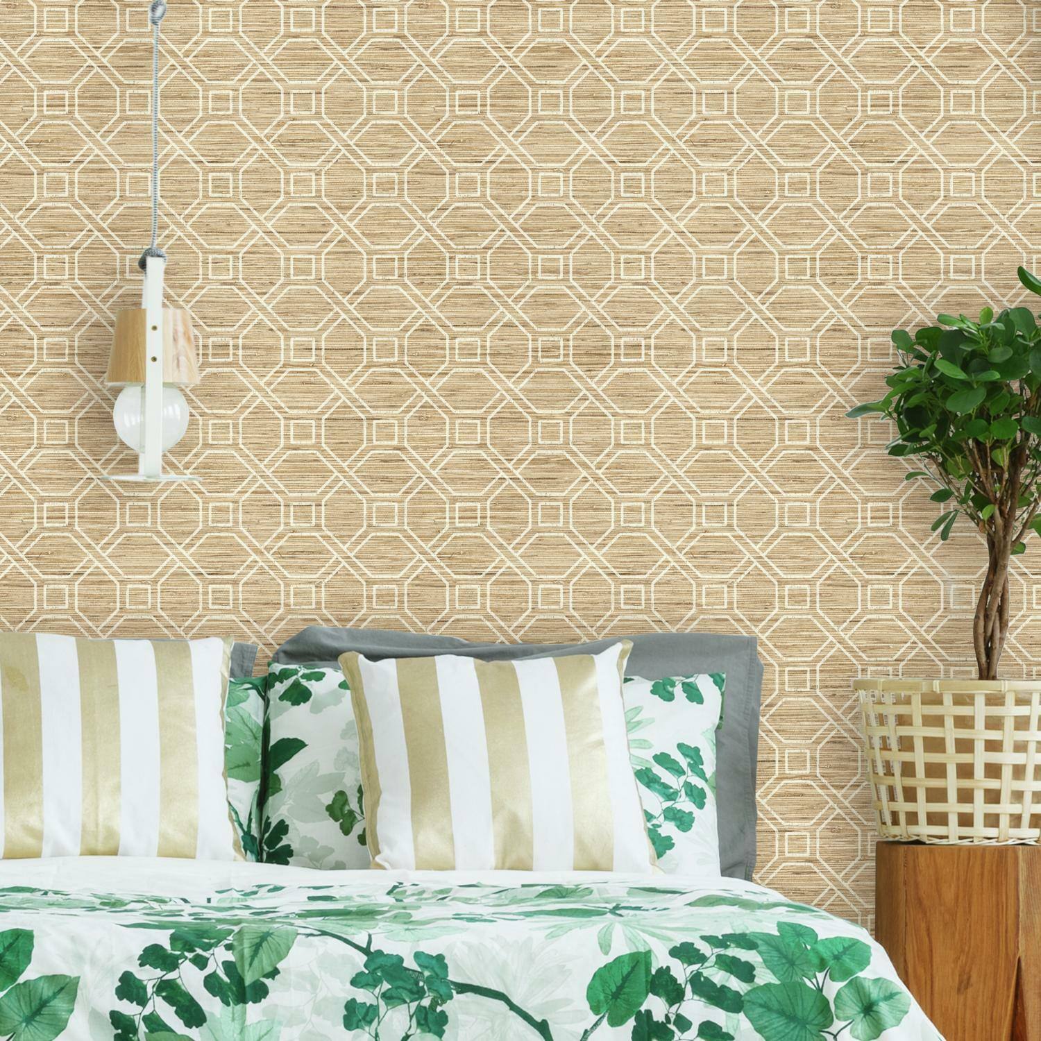 RoomMates Coastal Trellis Peel & Stick Wallpaper Michaels
