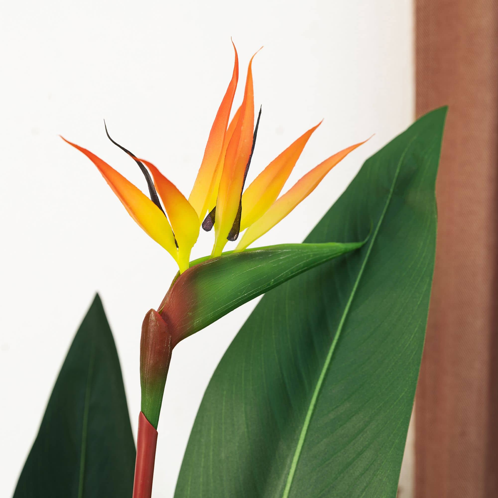 Glitzhome® 5.25ft. Faux Bird of Paradise Plant in Pot