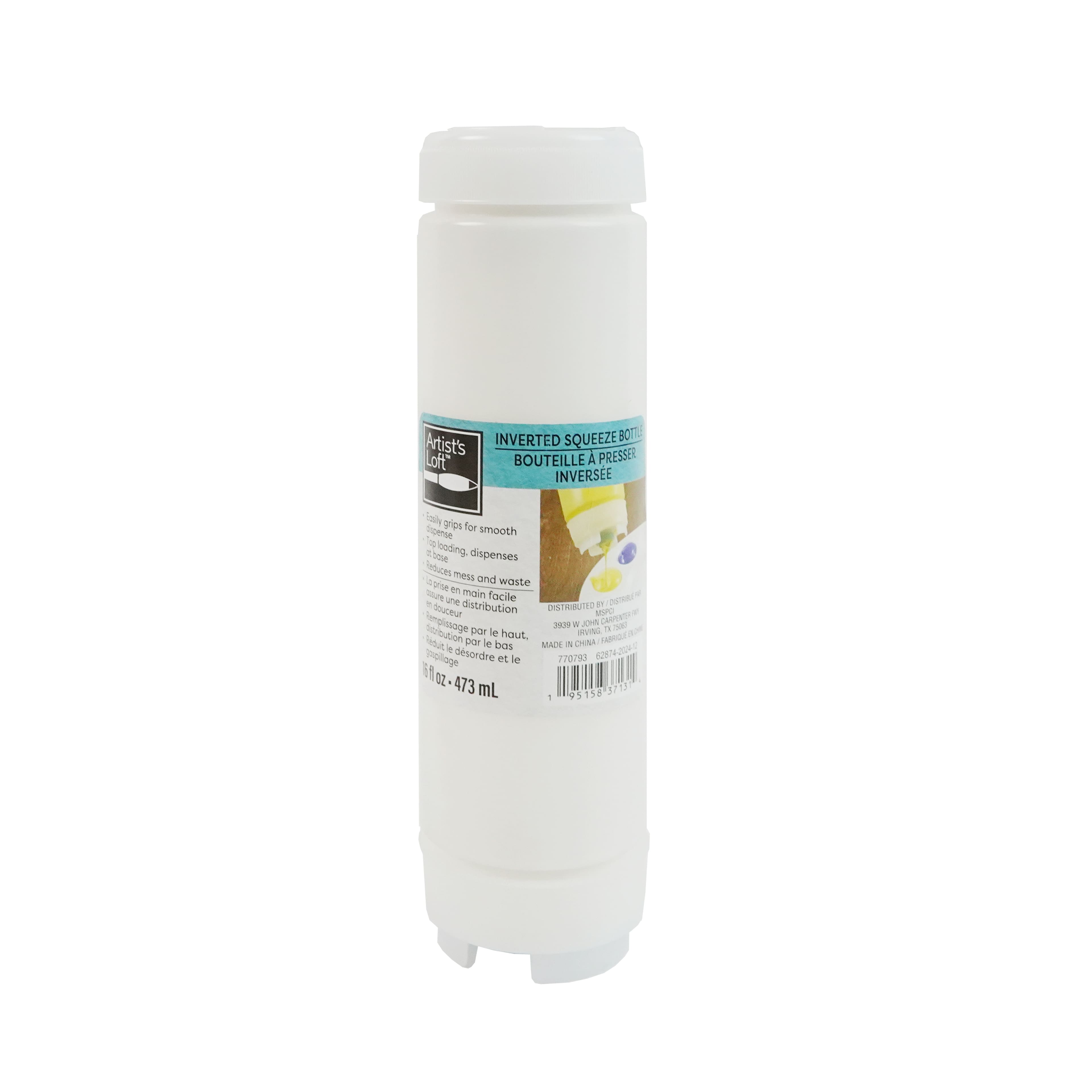 16oz. Inverted Squeeze Bottle by Artist&#x27;s Loft&#x2122;