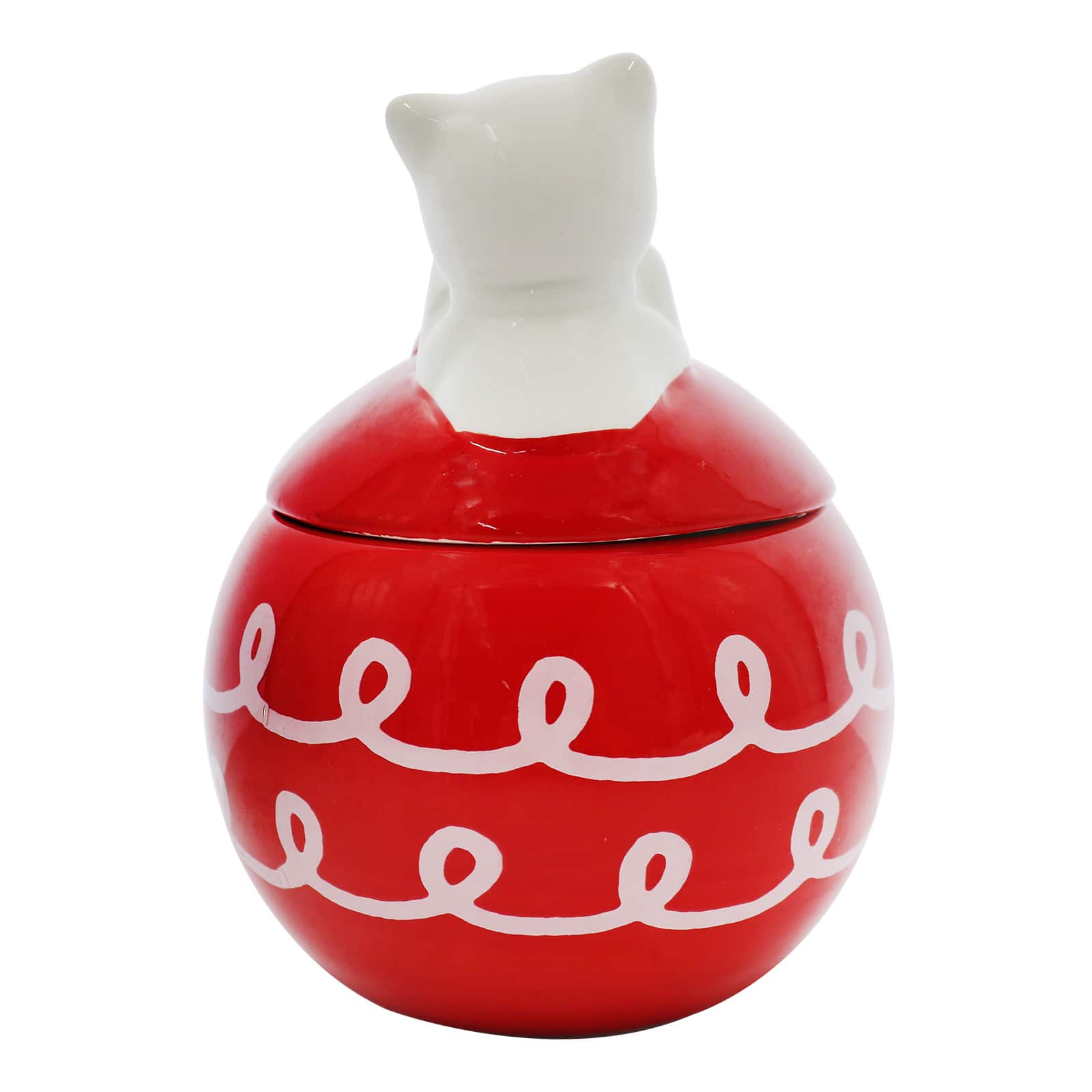 6.25&#x22; Ornament Container with Cat Lid by Ashland&#xAE;