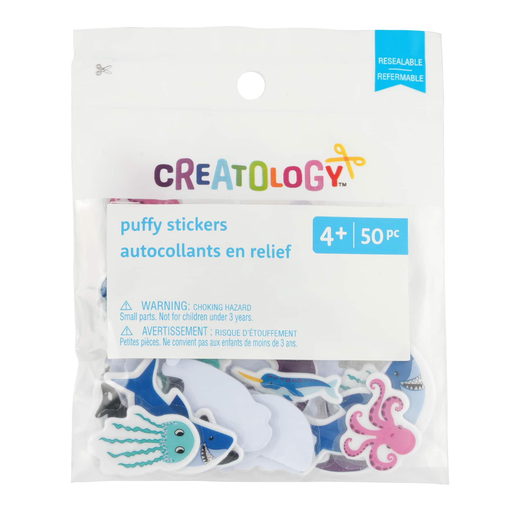 Sea Life Puffy Stickers by Creatology™