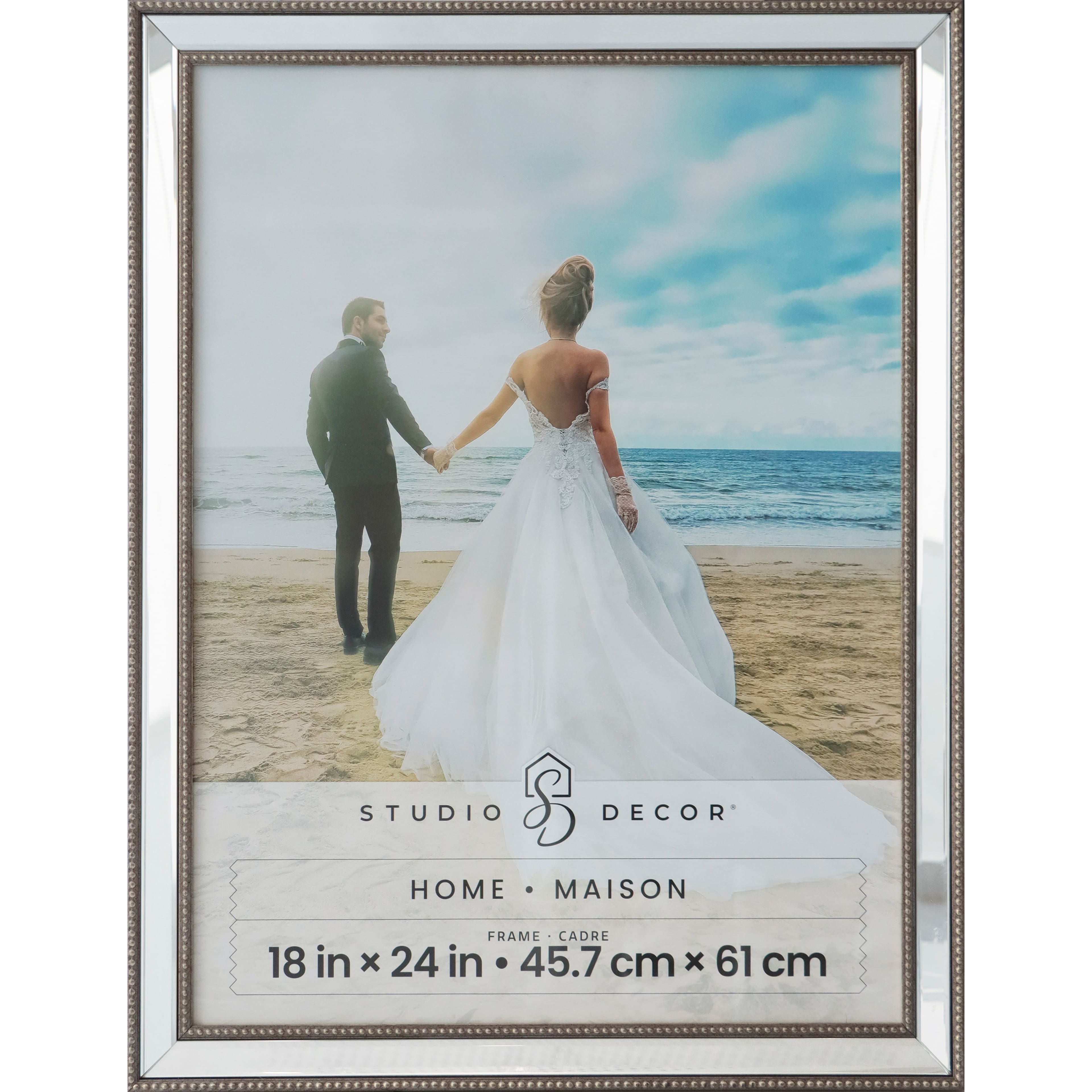 Home Mirrored Frame with Mat by Studio D&#xE9;cor&#xAE;