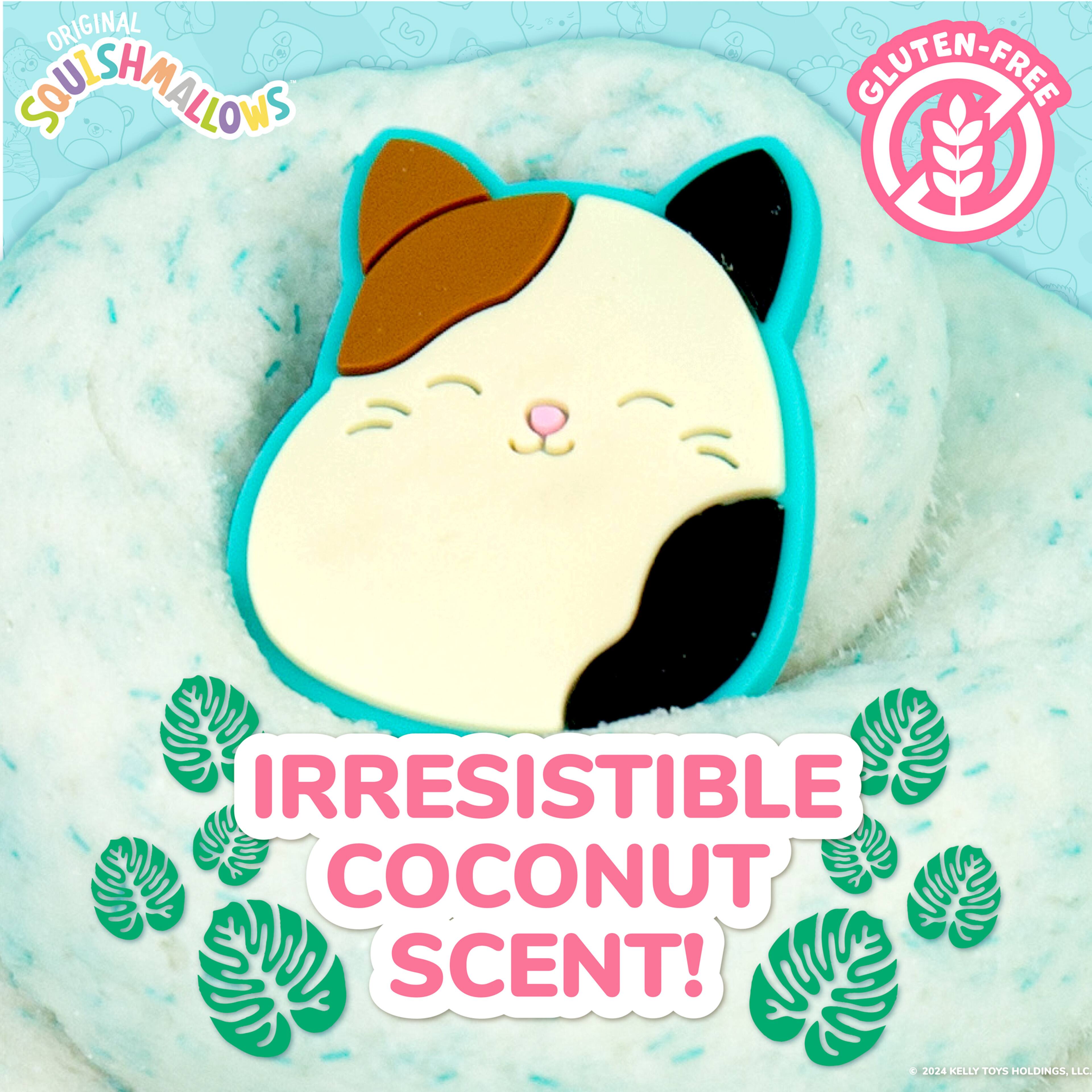 Original Squishmallows&#x2122; Cam the Cat Premium Cloud Slime, Coconut Scented