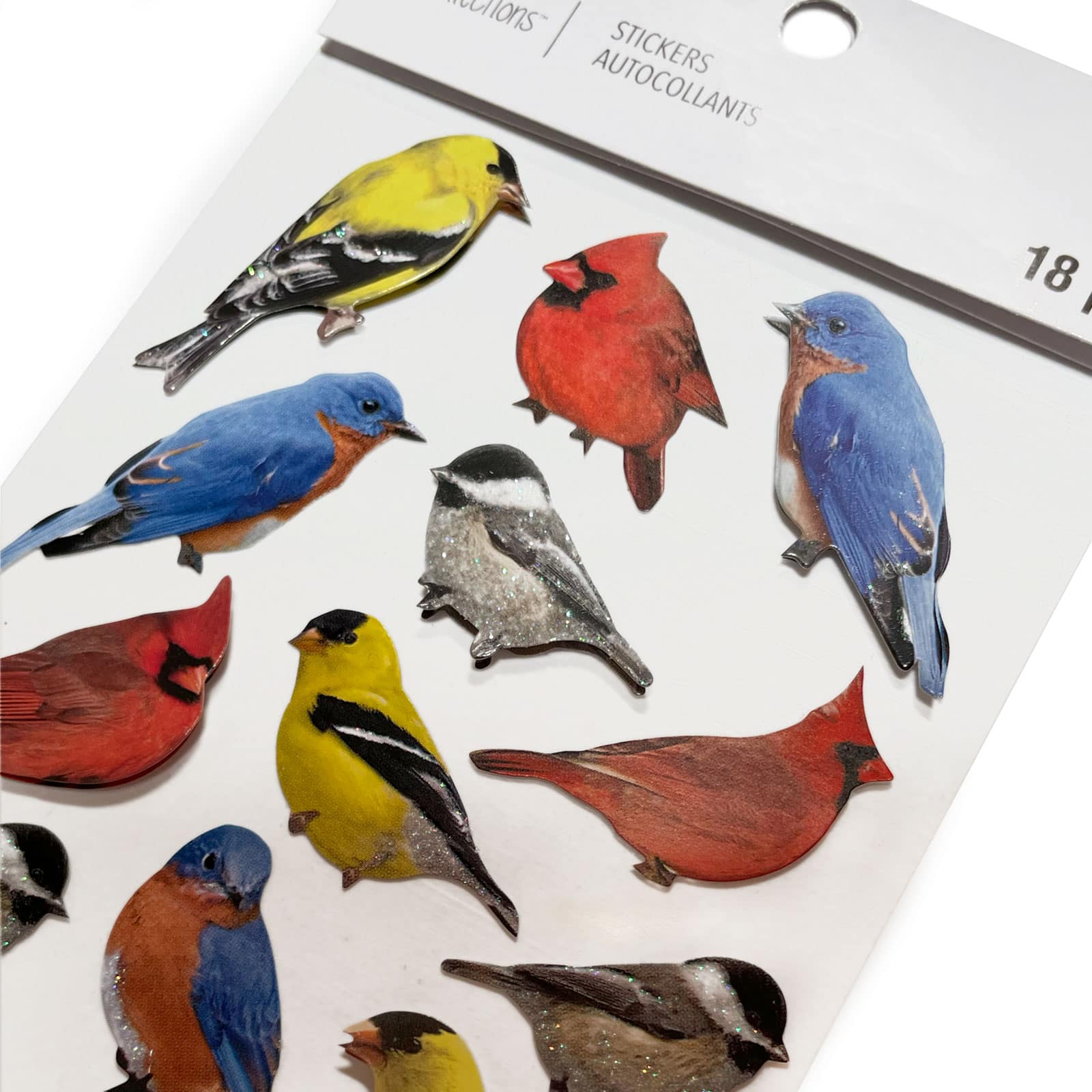 12 Packs: 18 ct. (216 total) Bird Stickers by Recollections&#x2122;