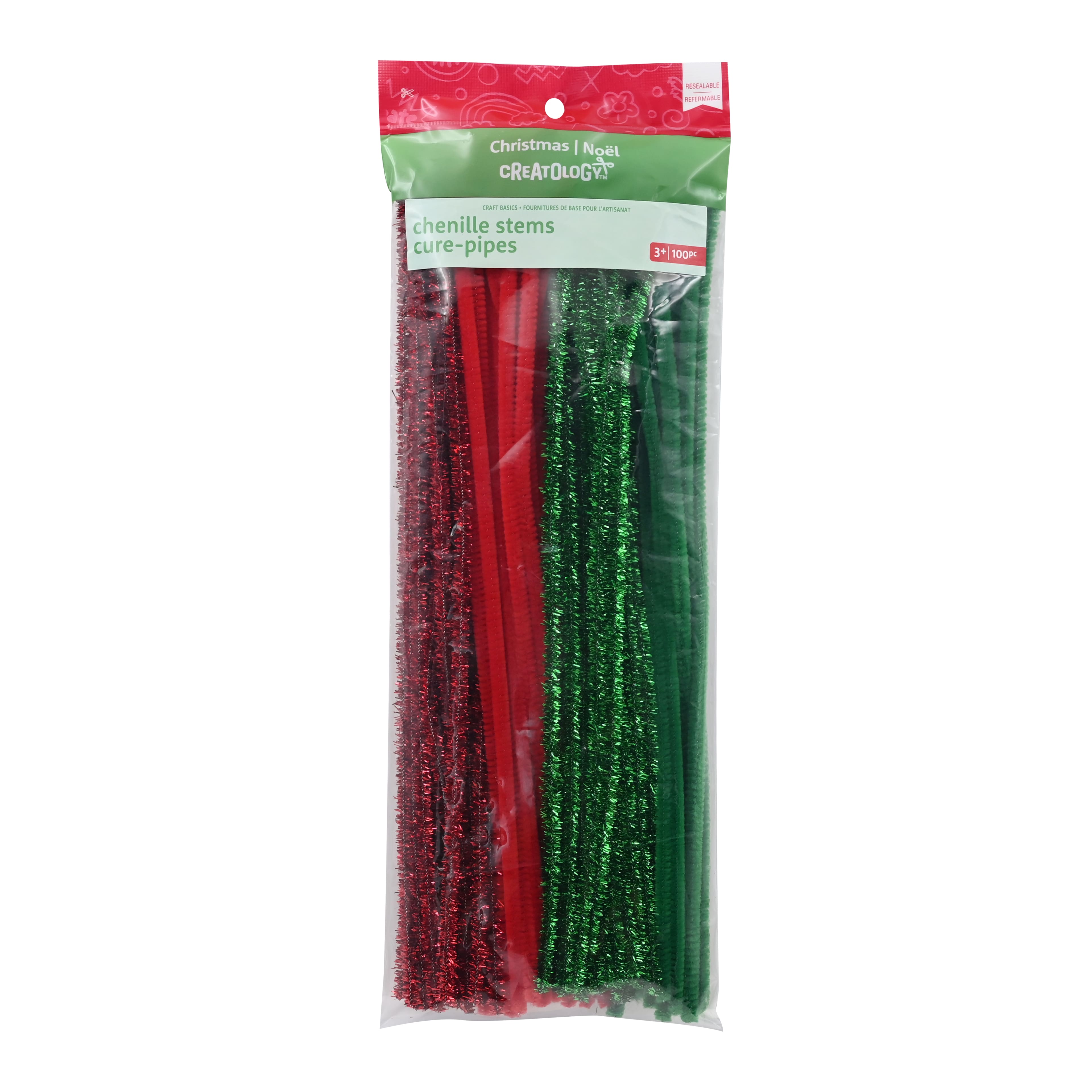 Traditional Christmas Chenille Stems by Creatology&#x2122;