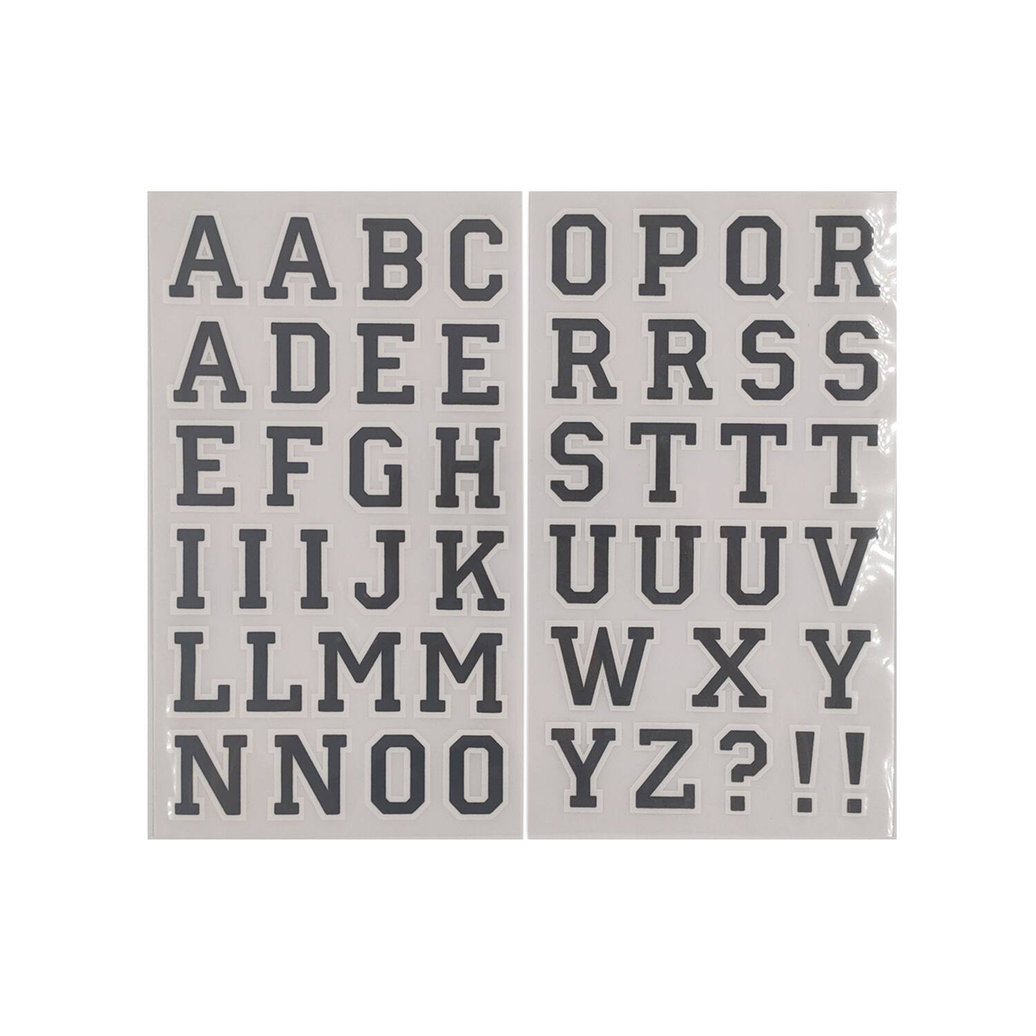 1.5" Iron-On Athletic Letters by Make Market®