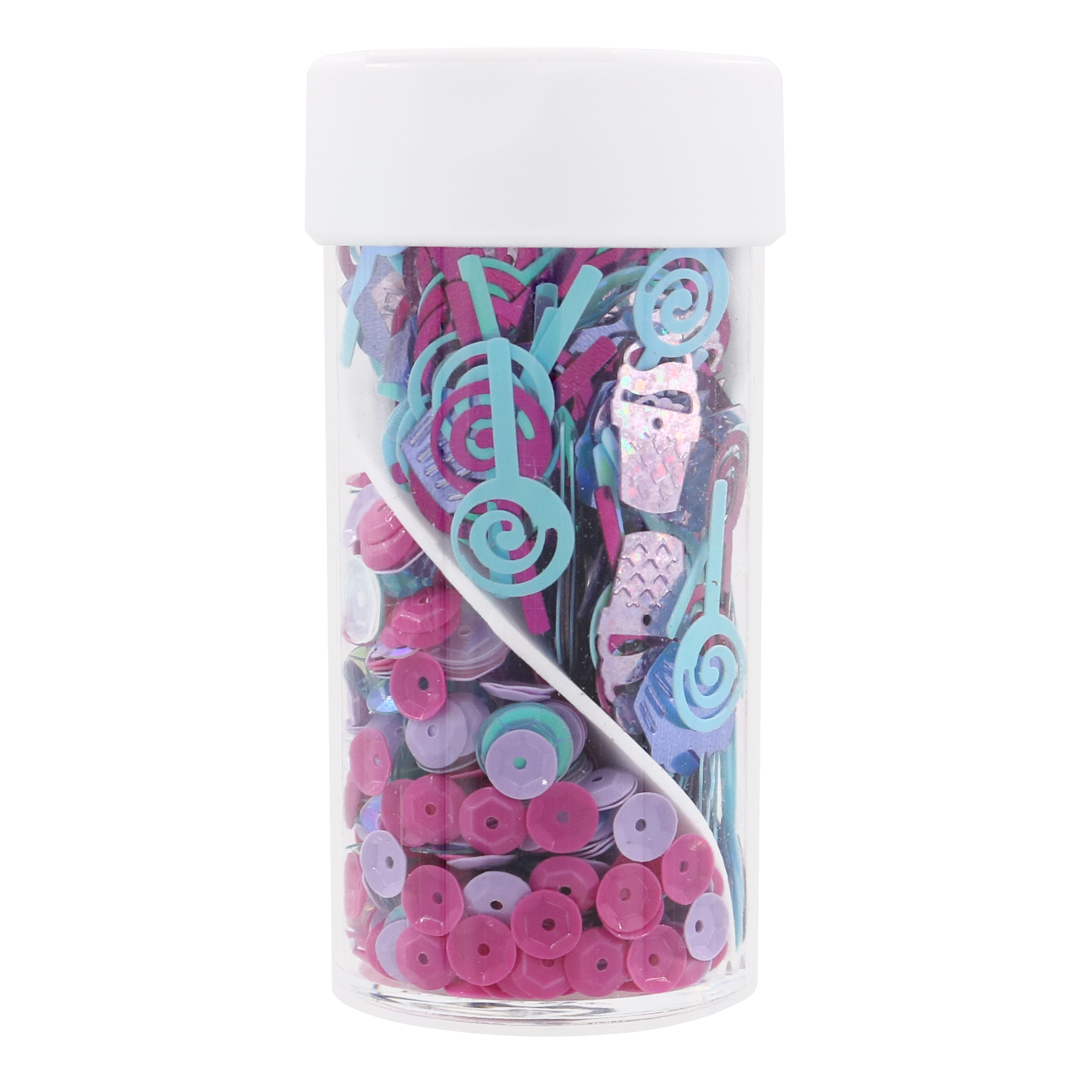 12 Pack: Sweet Treats Shaped Glitter Swirl Jar by Creatology&#x2122;