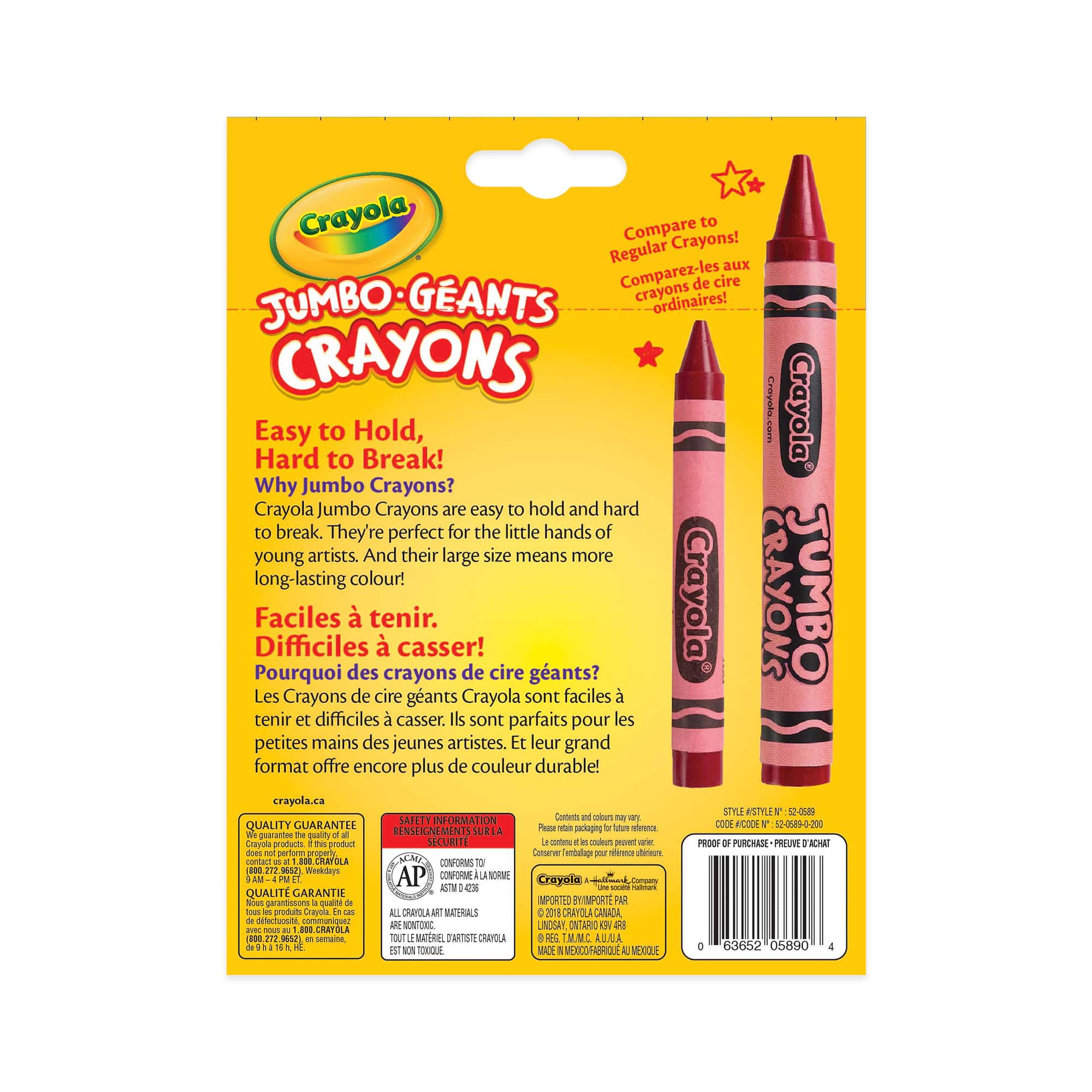 Crayola® Jumbo Crayons