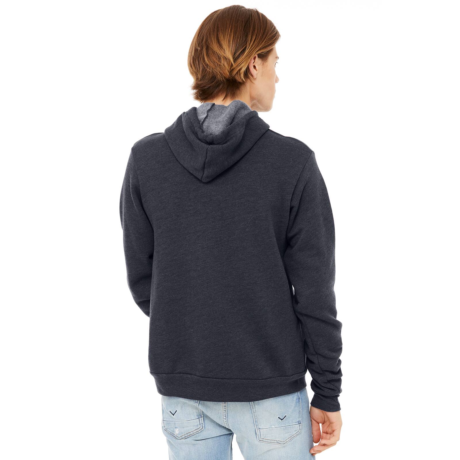 BELLA+CANVAS&#xAE; Adult Unisex Heather Fleece Pullover Hoodie