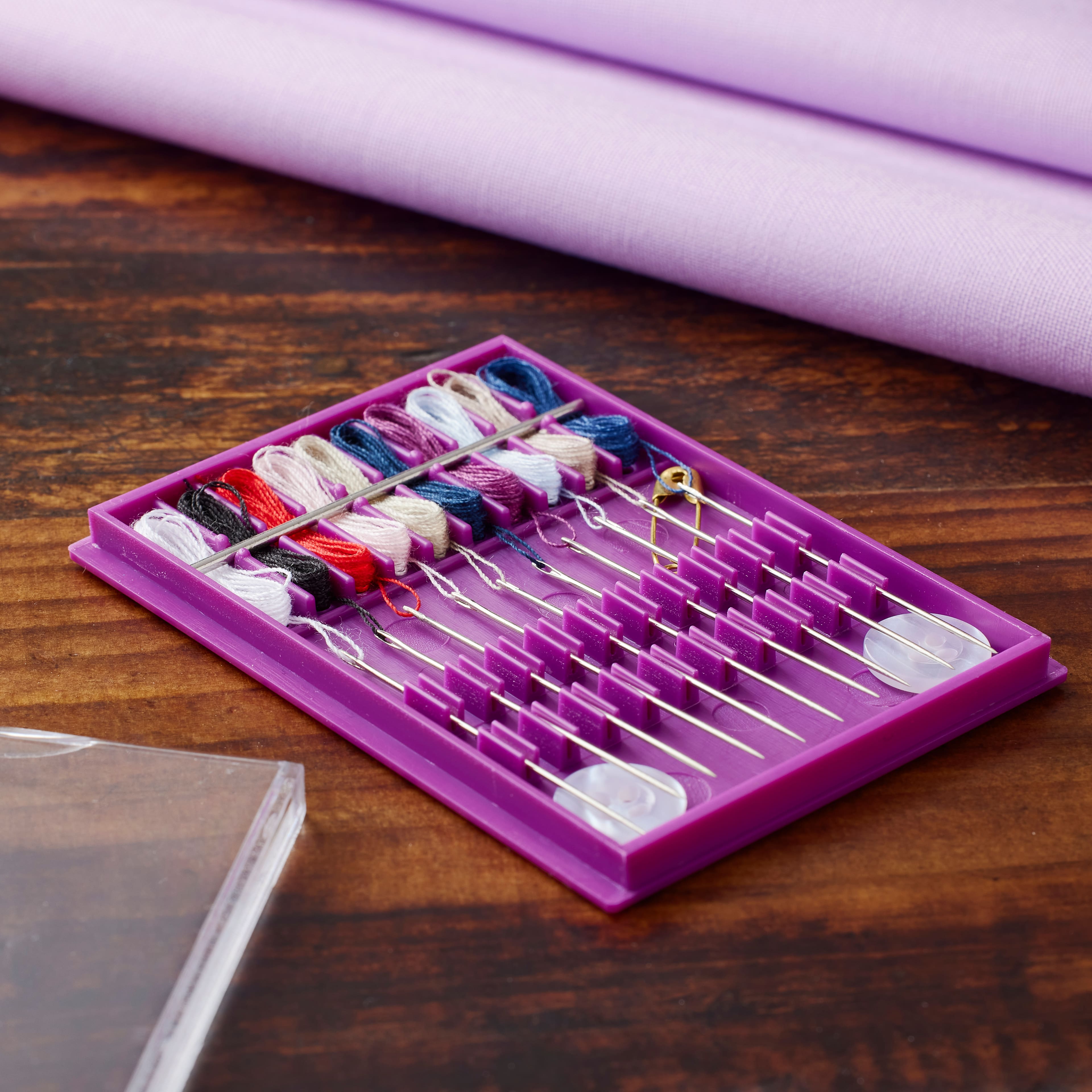 Pre-Threaded Needle Kit For Instant Repairs