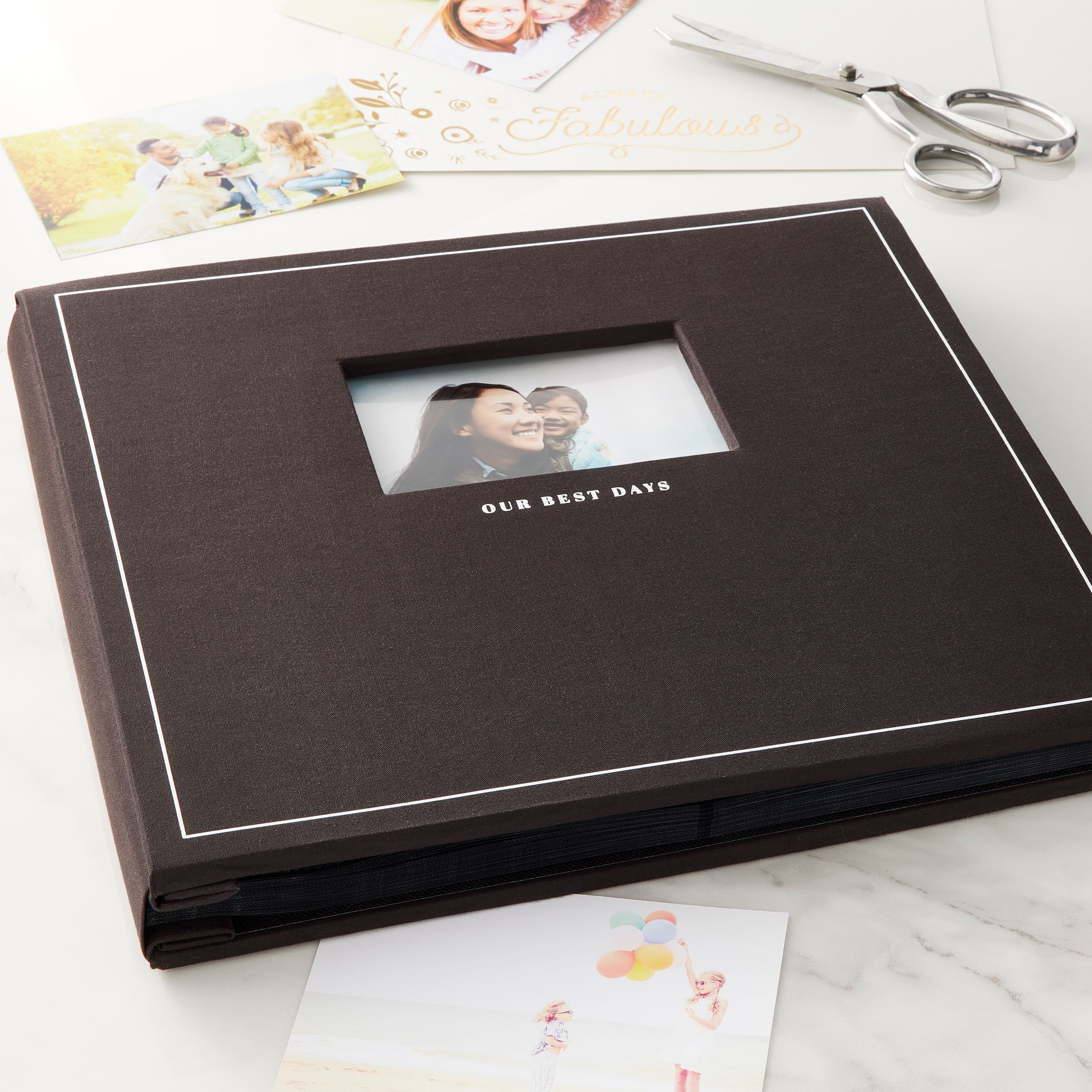 Black Our Best Days Photo Album by Recollections&#xAE;