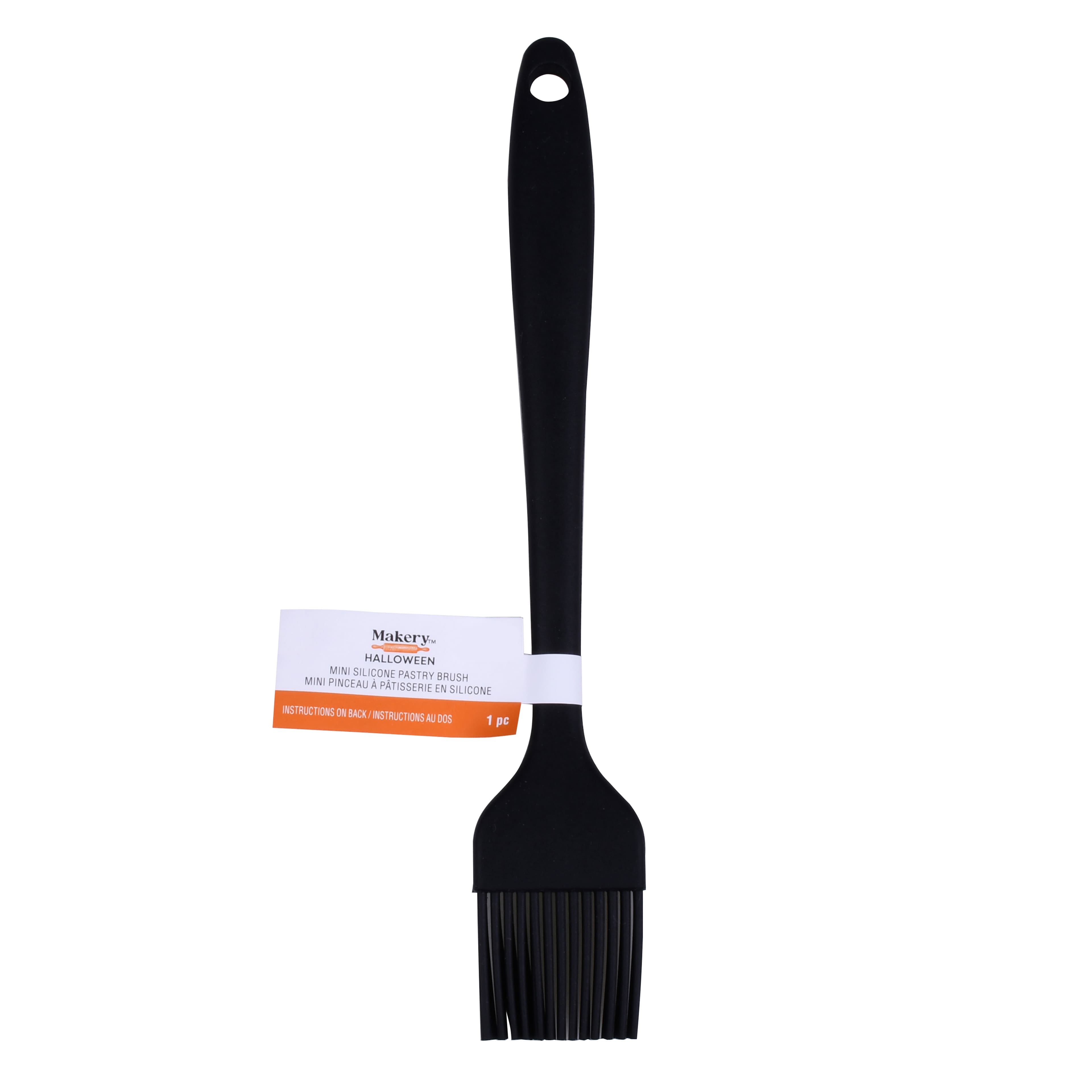 Mini Black Silicone Pastry Brush by Makery™