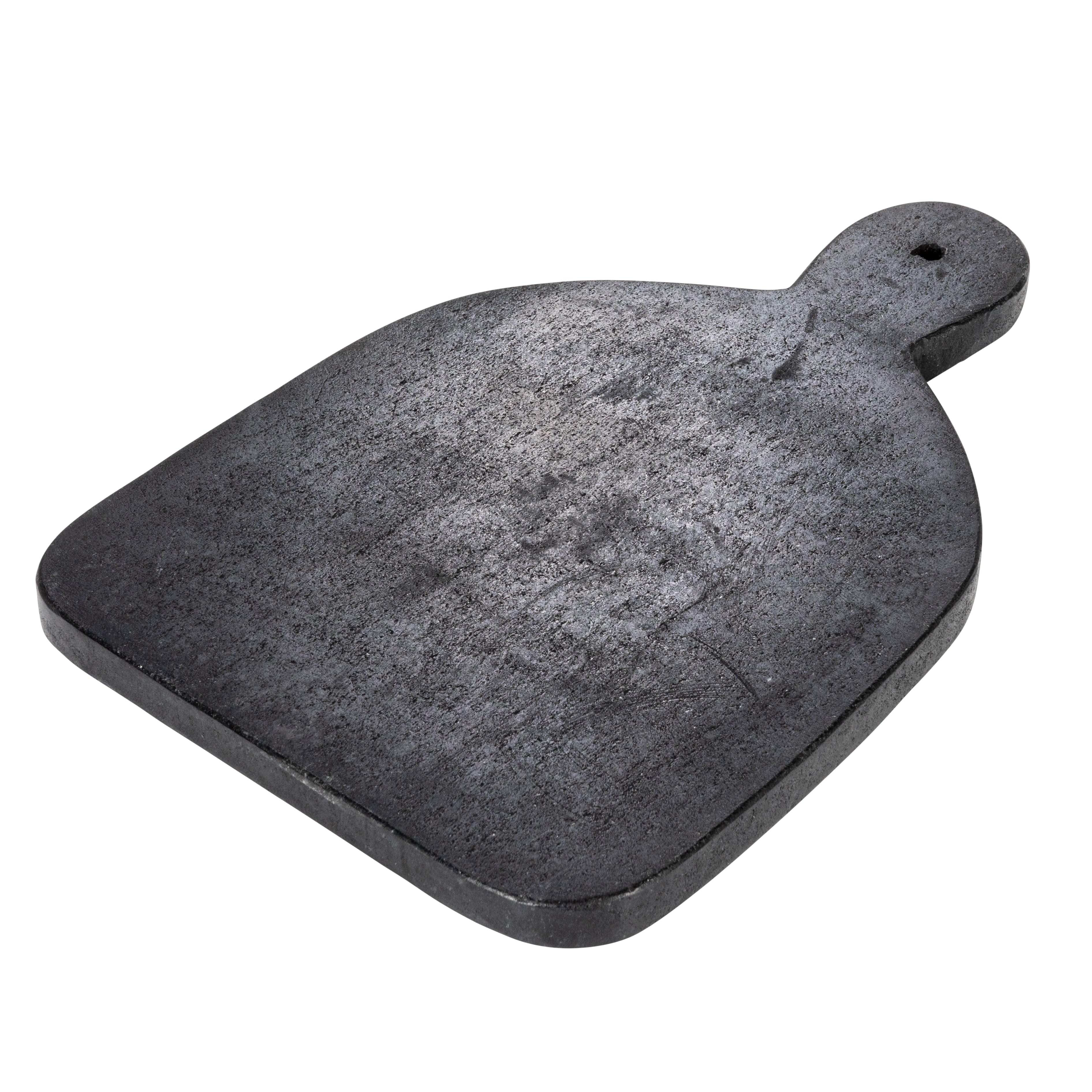 Hello Honey® 12" Black Modern Marble Cutting or Charcuterie Board with Handle