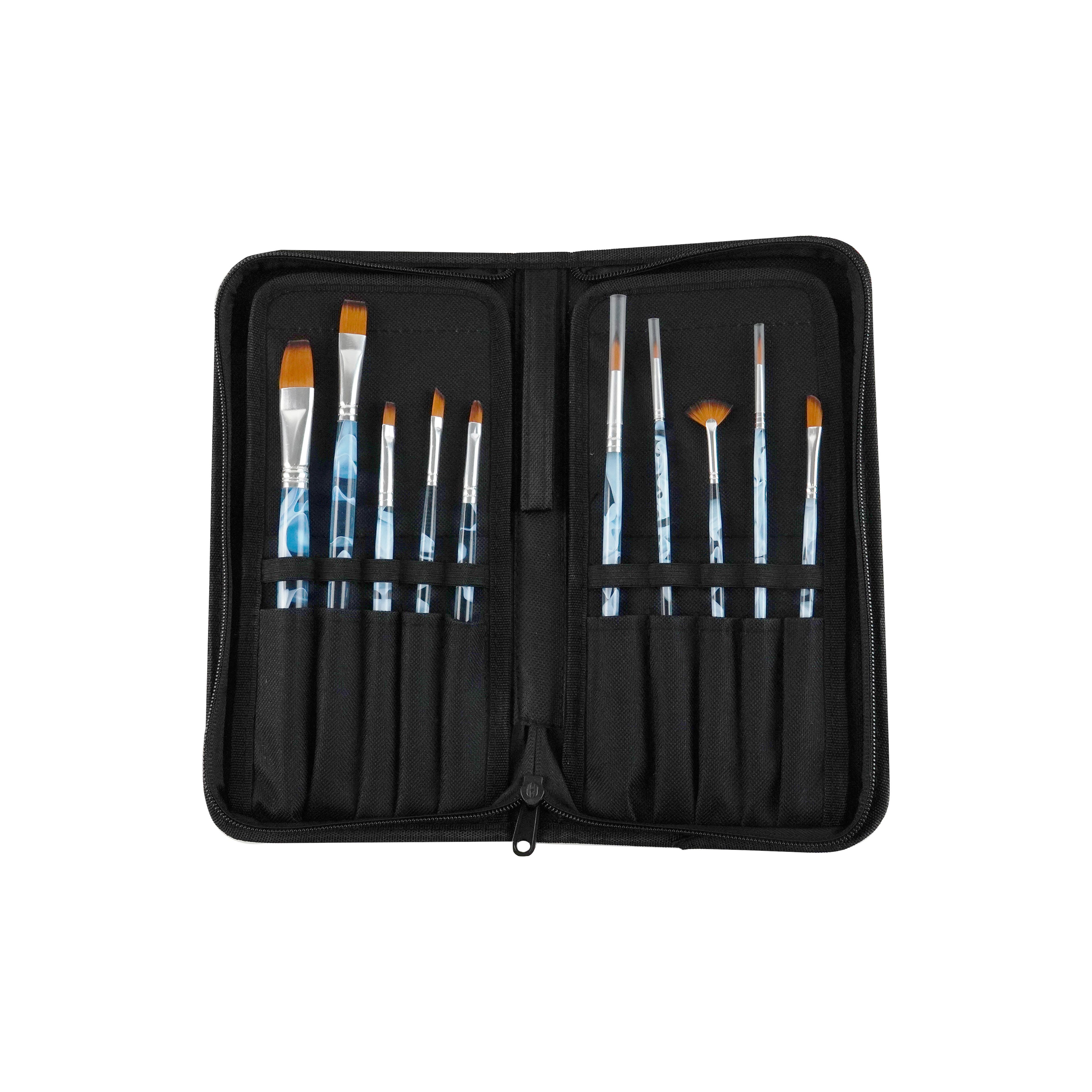 Watercolour &#x26; Gouache 11 Piece Portable Brush Set by Artist&#x27;s Loft&#xAE;