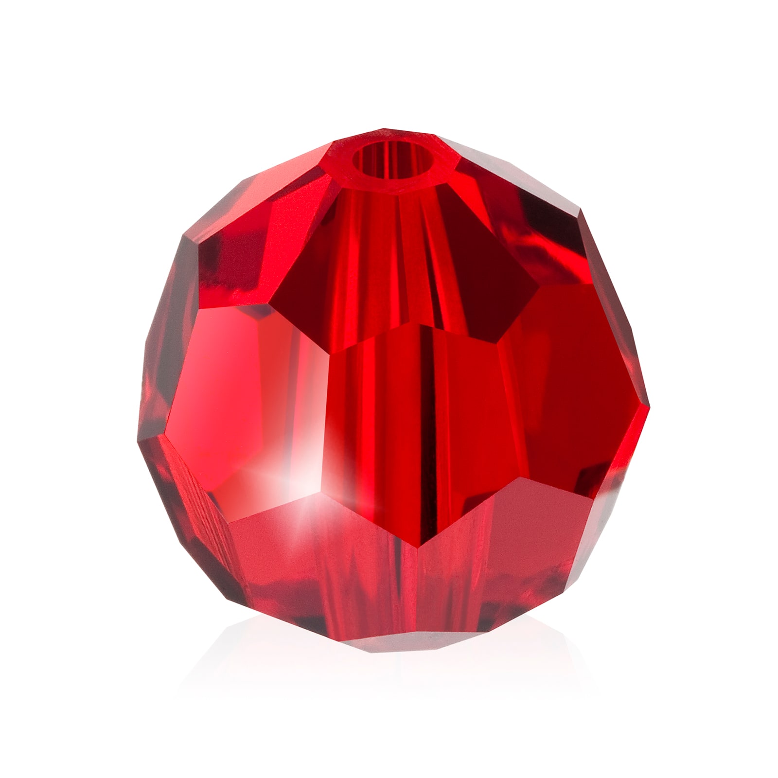 John Bead Preciosa 4mm Czech Crystal Glass Faceted Round Beads, 40ct.