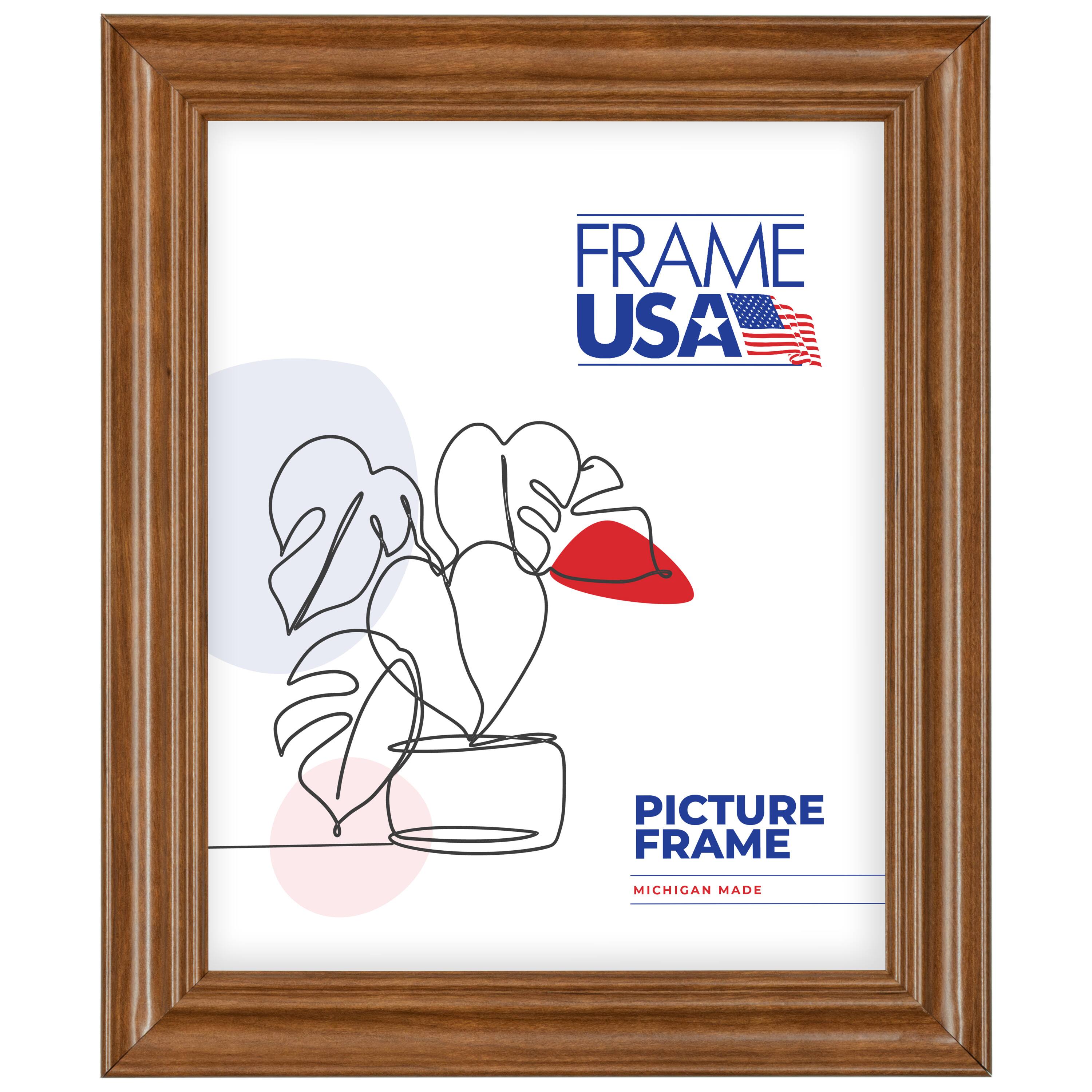Frame USA Value Added Honey Single Image Picture Frame