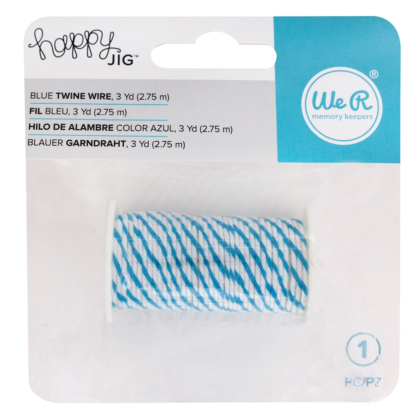 We R Memory Keepers® 3yd. Blue Happy Jig Baker's Twine Wire