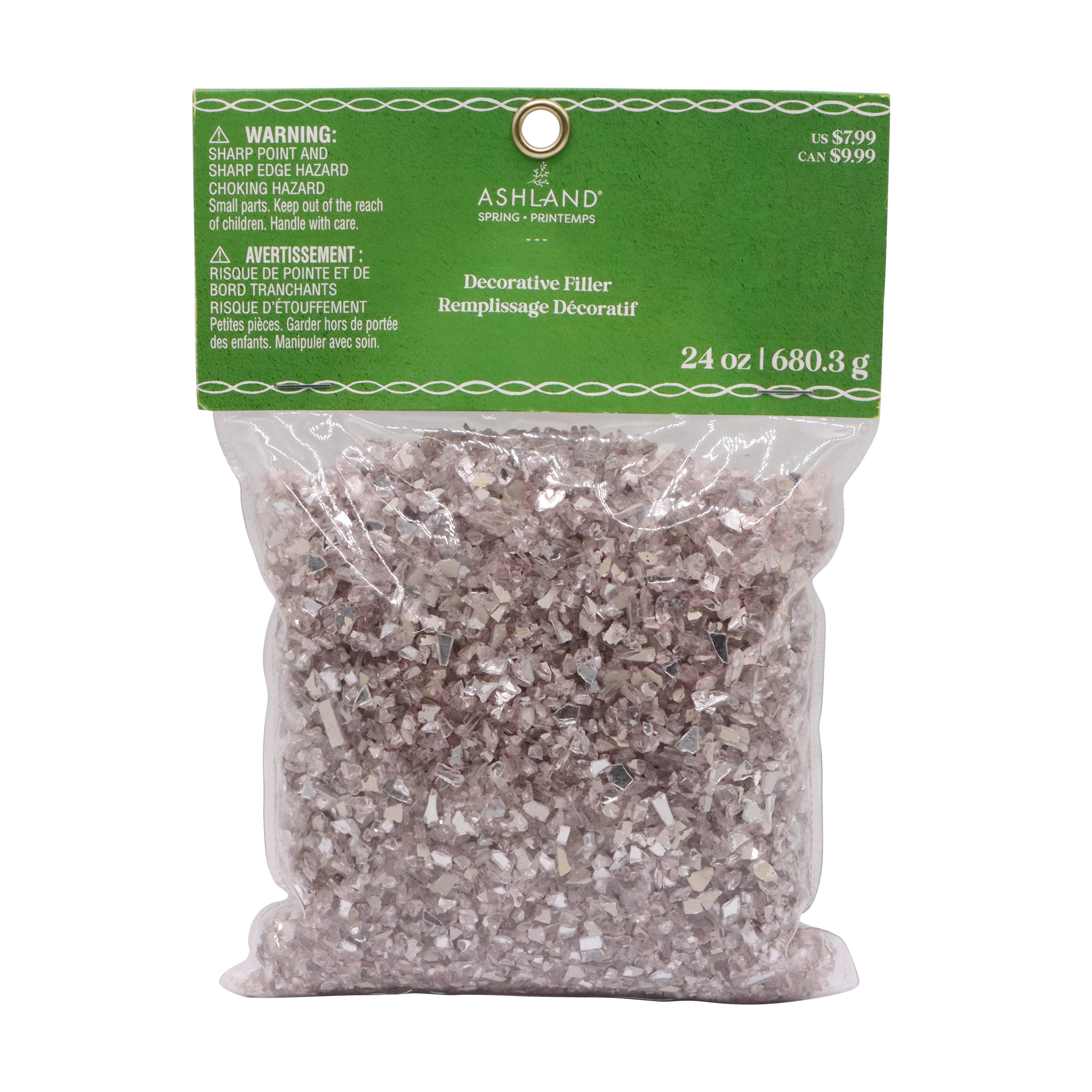 Purple Crushed Glass Decorative Filler by Ashland&#xAE;