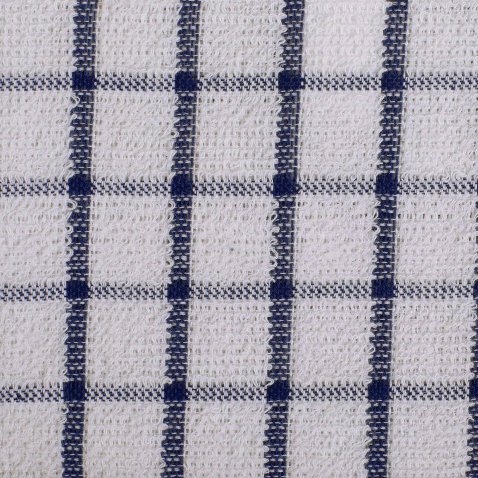 DII® Nautical Blue Combo Windowpane Dishcloths, 6ct.
