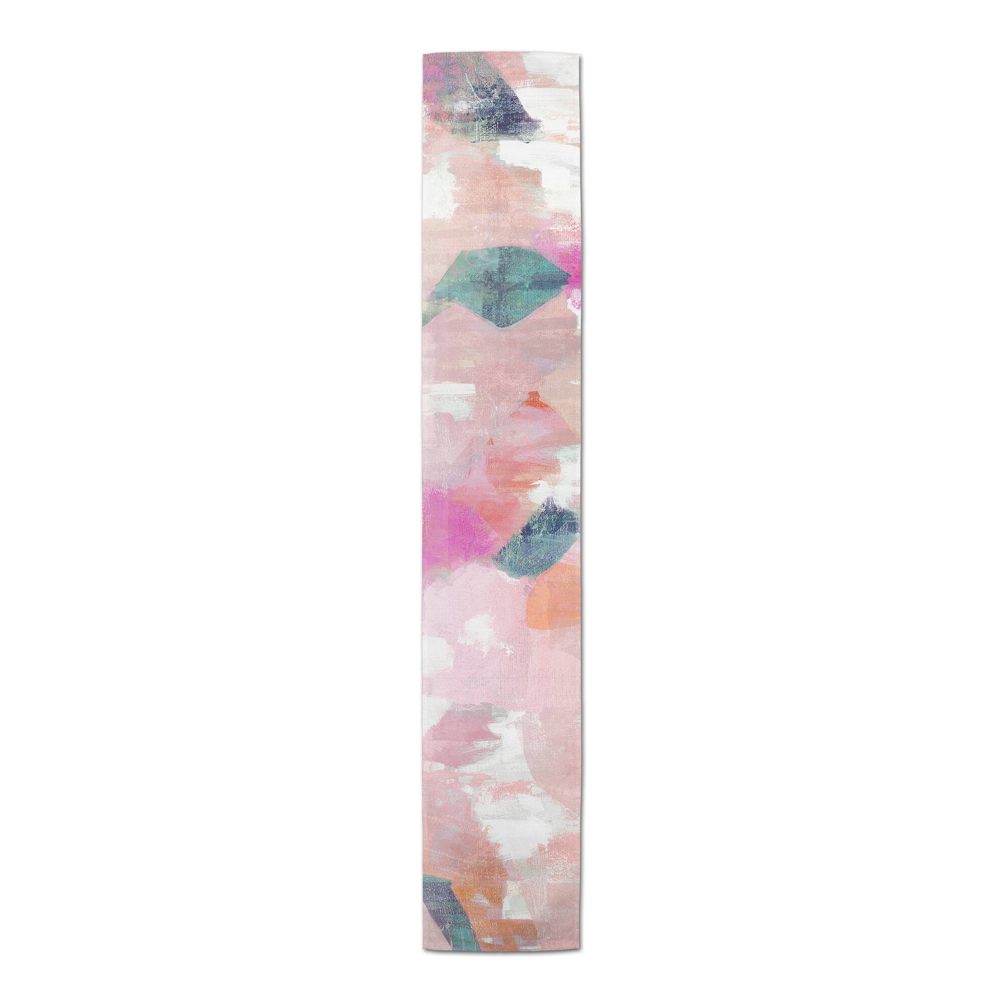 Funky Blush Misc. 16" x 90" Cotton Twill Runner