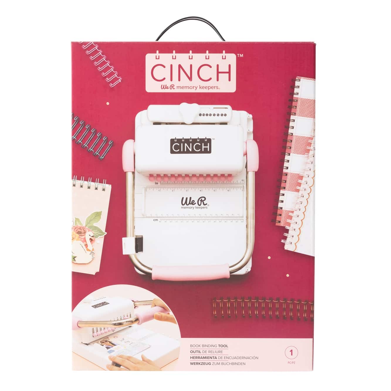 We R Memory Keepers&#xAE; Cinch&#x2122; Book Binding Tool with Square Holes